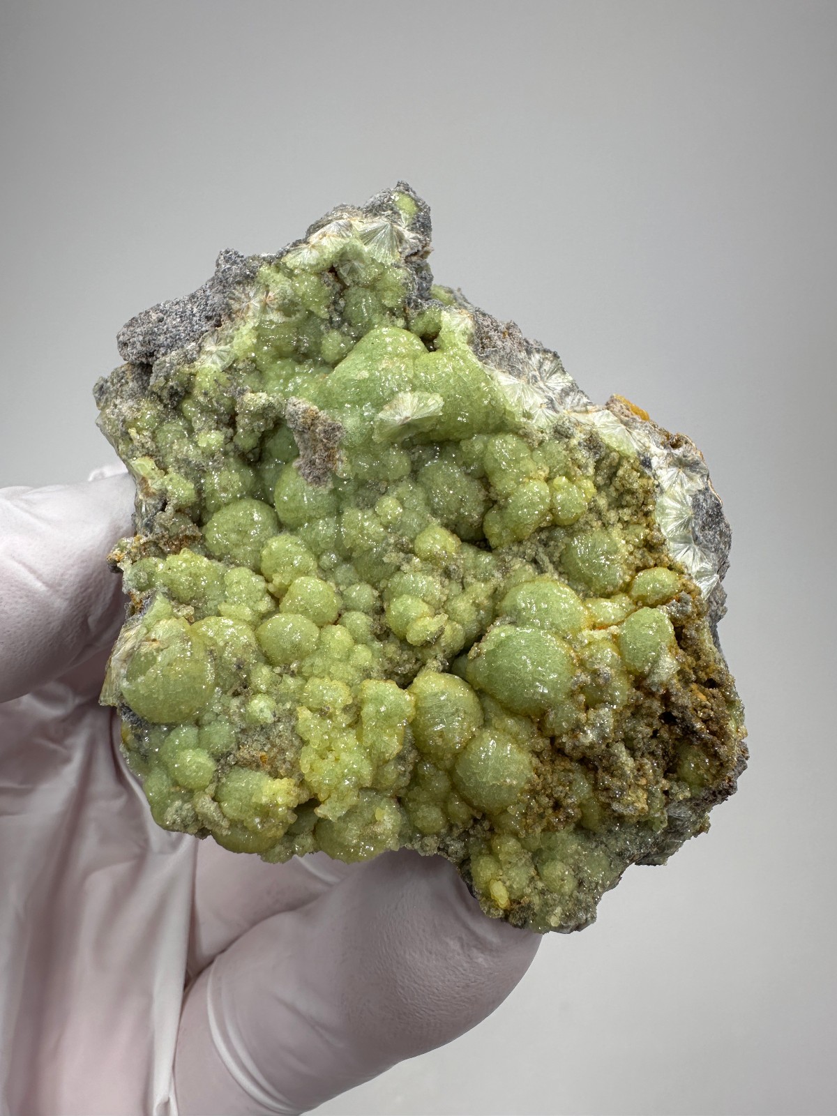 Beautiful Large RARE GREEN Wavellite Specimen from Arkansas