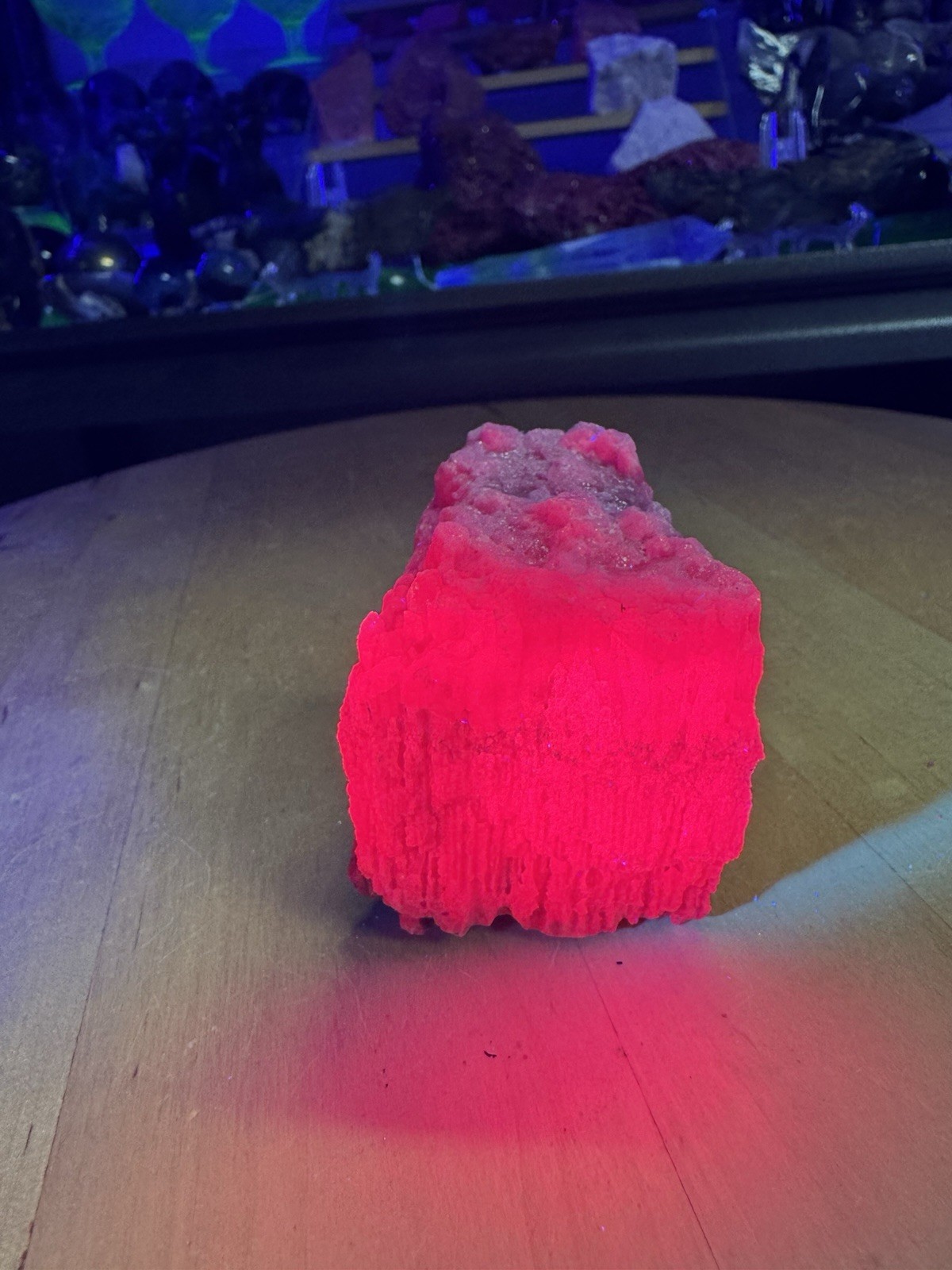 6976 Raw Ruby Corundum Specimen 2.1”x1.6”x2.0” Wt. 7 Oz.