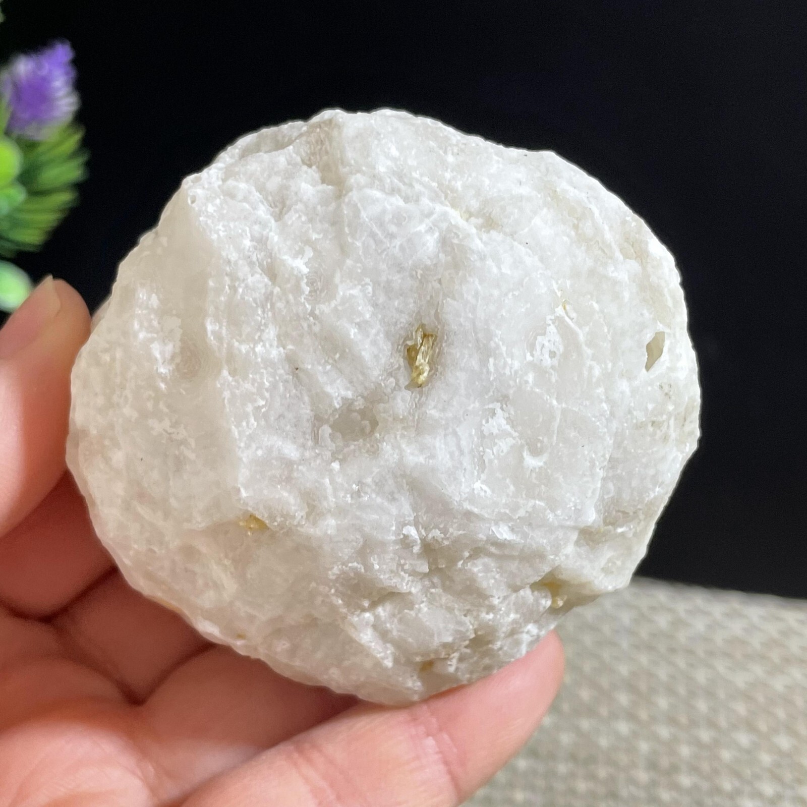 1pc 164g Quartz Geode Unopened Break Your Own Natural ab280