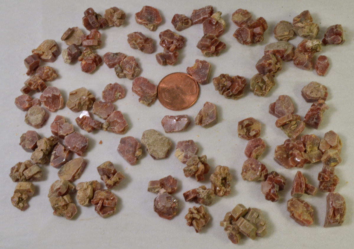 #2513 Vanadinite Crystals [5 PIECES] – Morocco