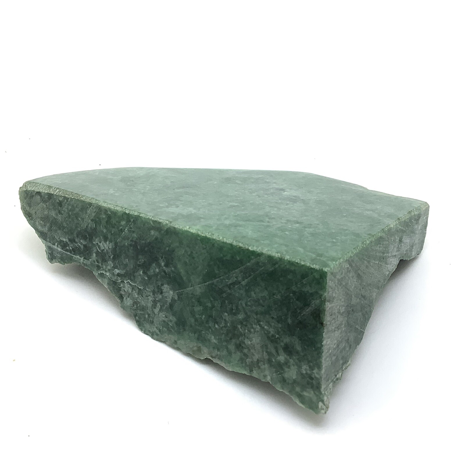 Siberian Jade Stone Chromium Green Jadeite Jade Lapidary Stone Siberia 143g