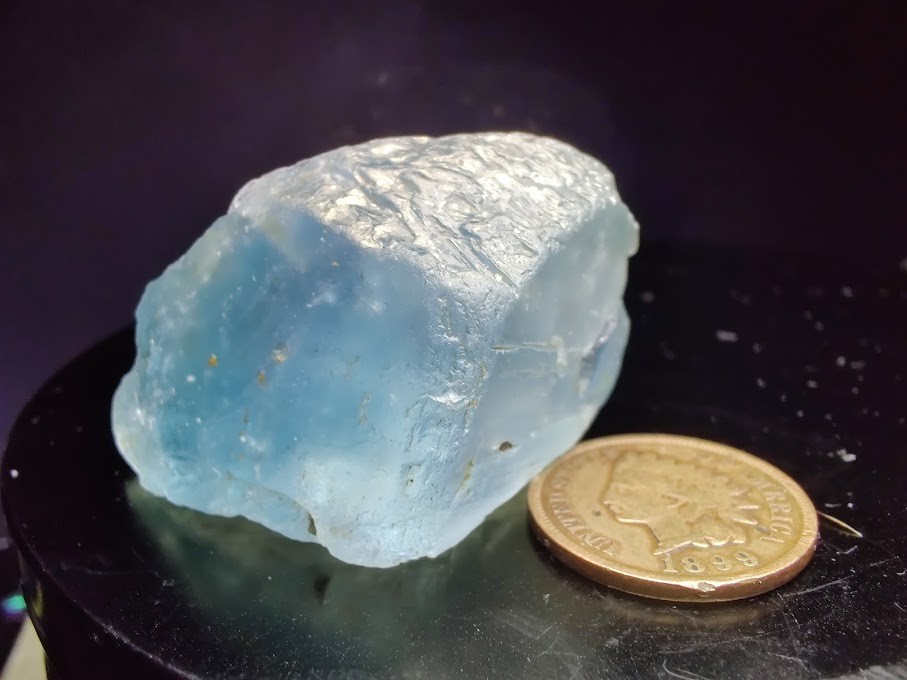 215ct Gemmy Transparent Sky Blue Topaz Stone – Good Lapidary/Facet Rough