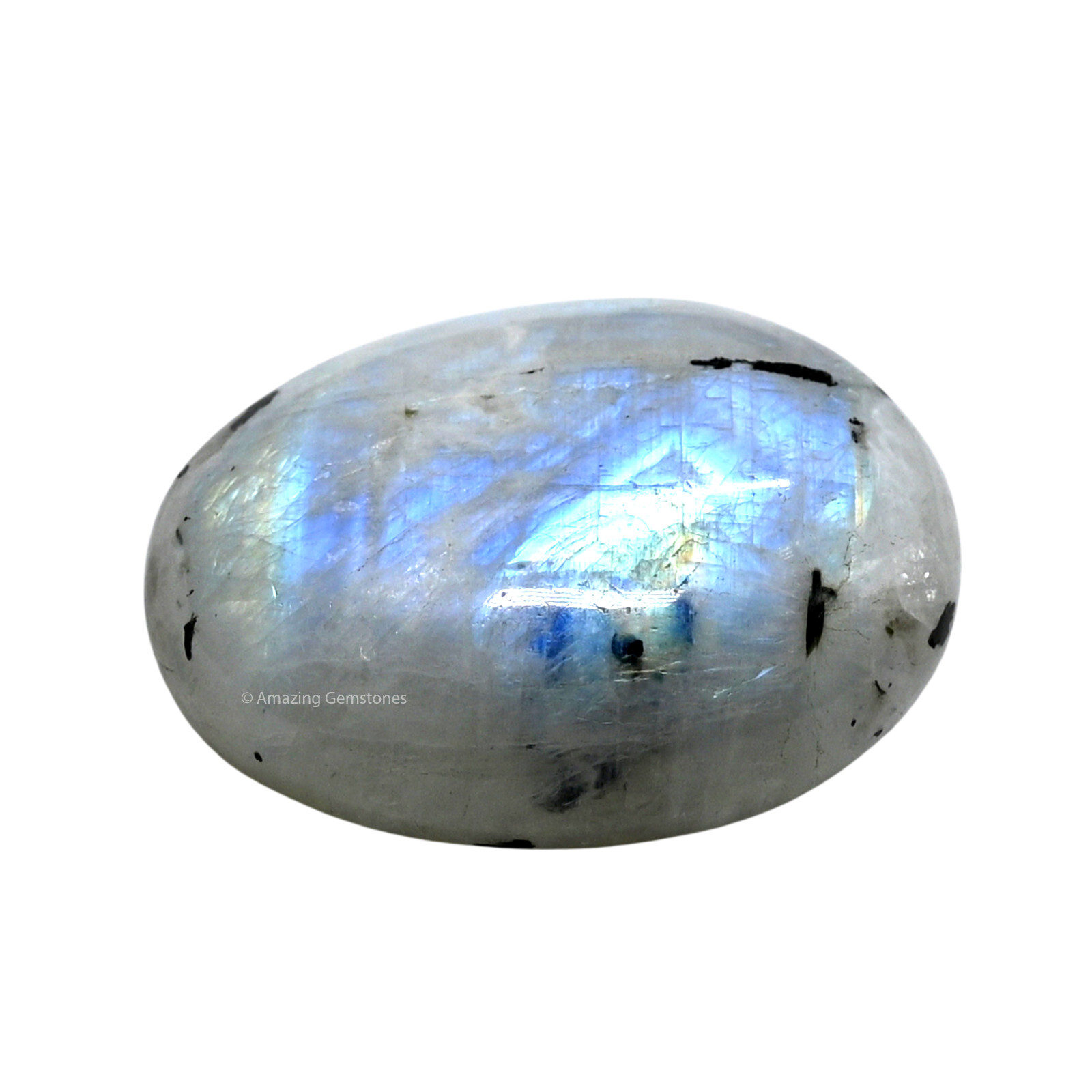 Rainbow Moonstone Crystal Palm Stone