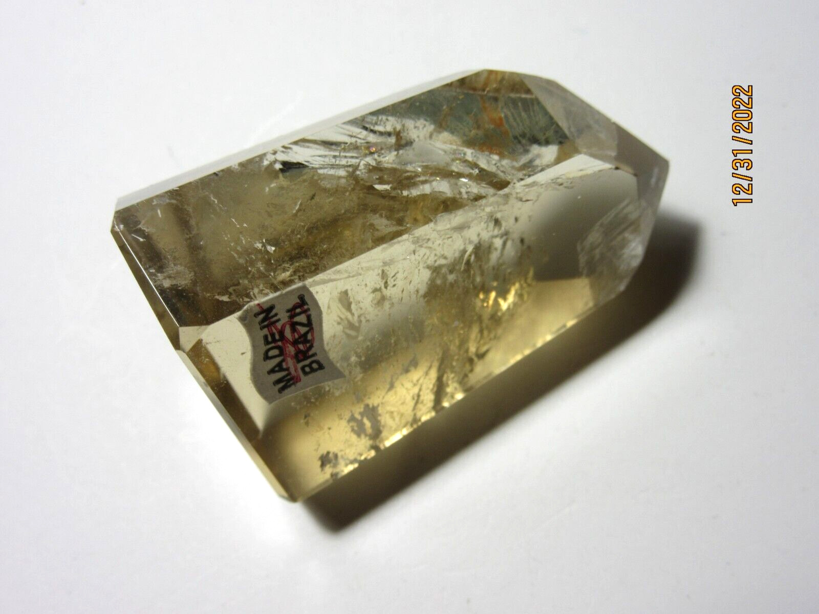 AAA Brazilian Smoky Quartz Cut Polished 1 7/8″ Point Collectible Reiki BSQCP-4