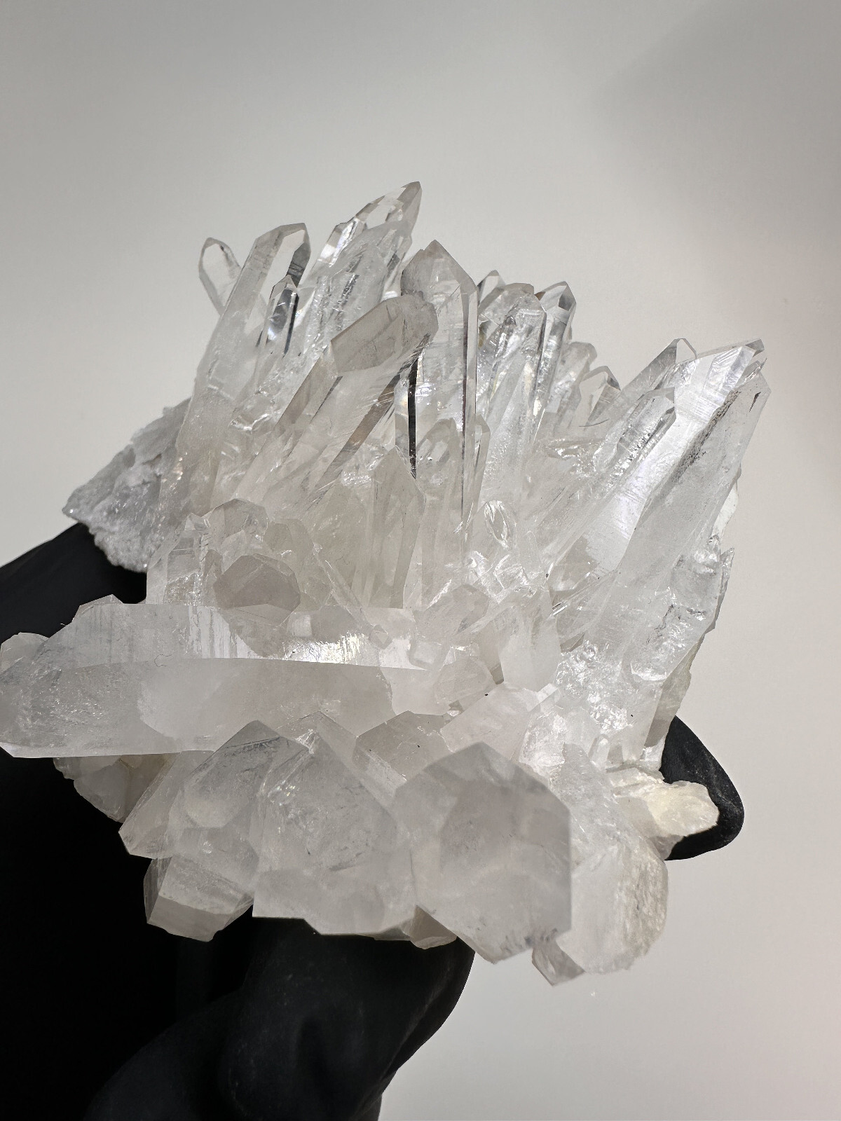 Incredible High Quality___Large Clear Arkansas Quartz Crystal Cluster