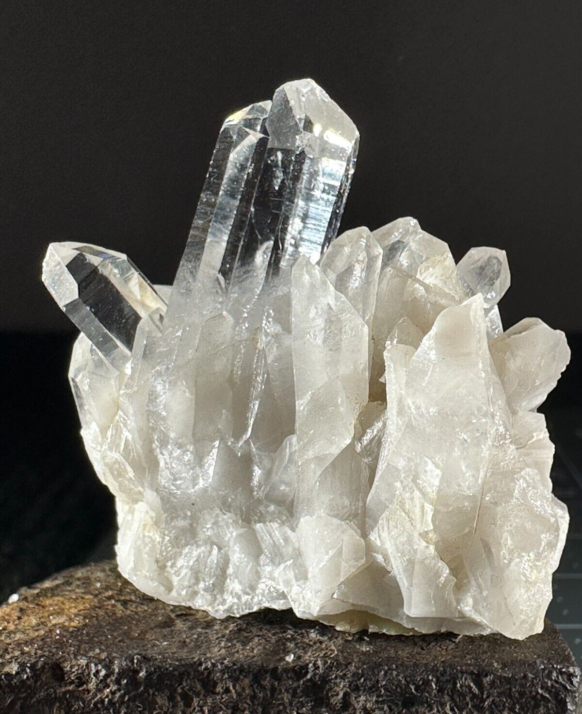 ➤ Natural 1-7/8 Inch QUARTZ CRYSTAL CLUSTER – Hot Springs Arkansas VIDEO➤345