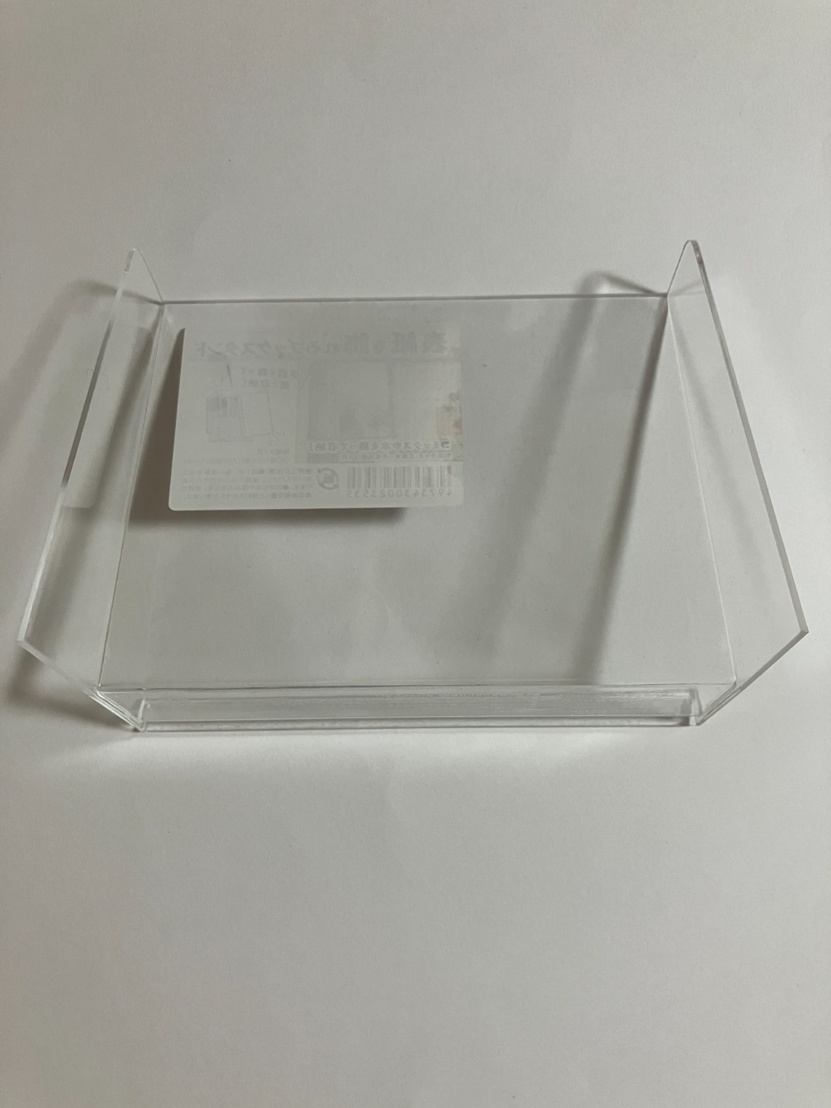 Japanese Clear Acrylic Book Stand Display Holder Manga Comic Shelf 5 sets New