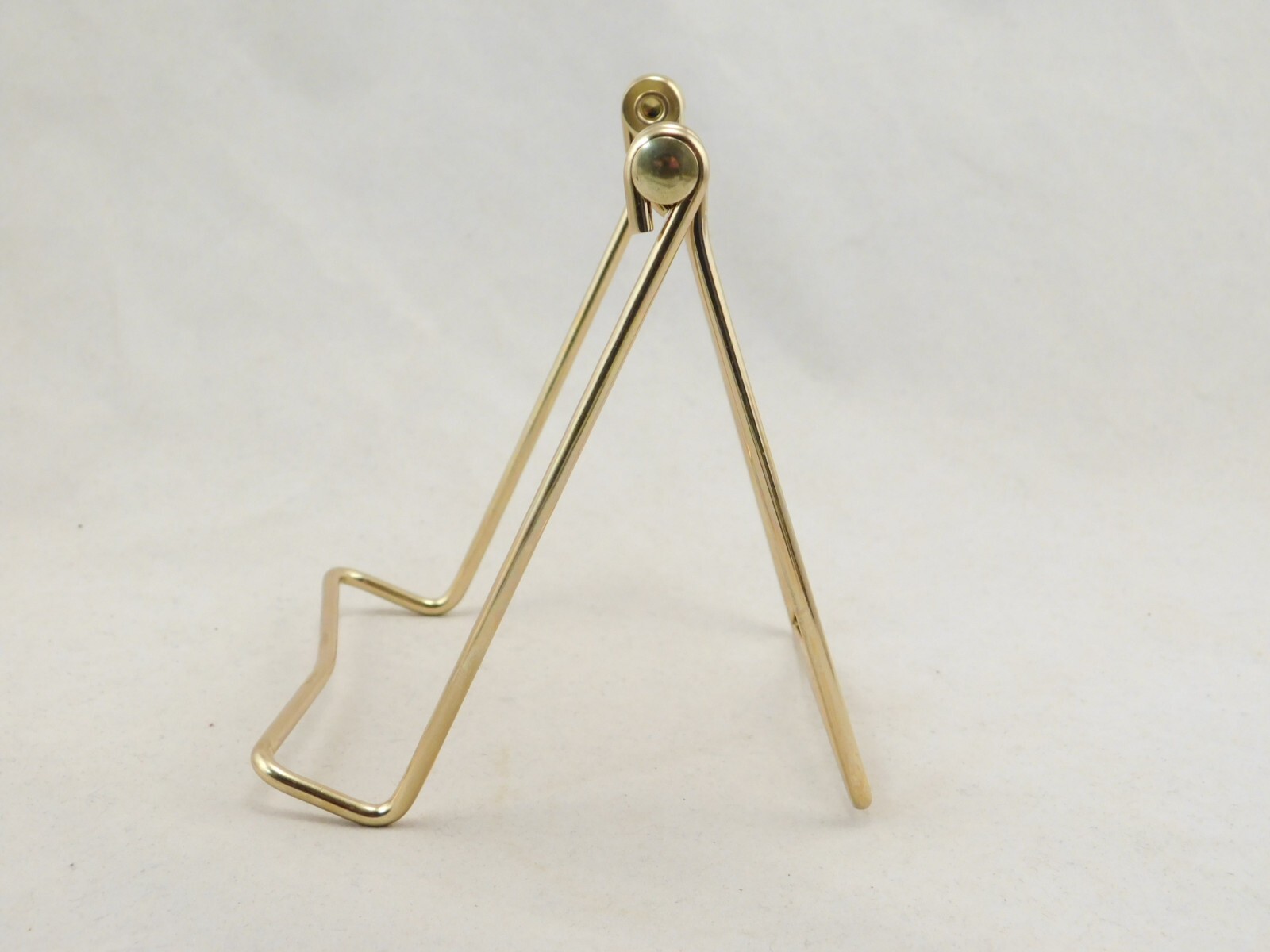 Easel Display Stand Gold Color Adjustable Medium Sized