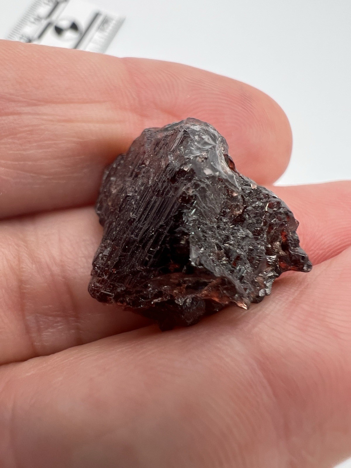 Spessartine Garnet from Brazil 5/8″x 1/2″x 5/8″ Item Z035