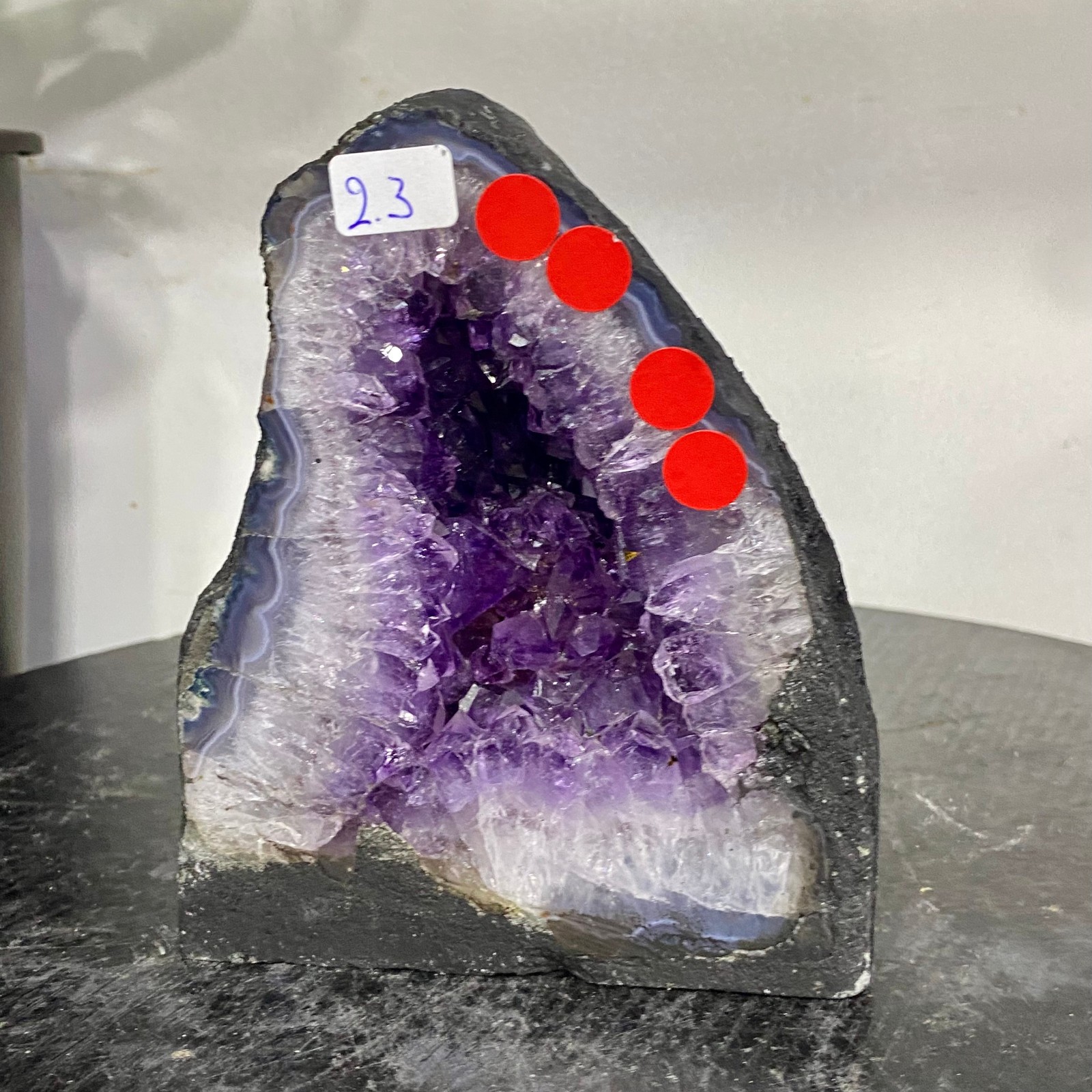 5LB Natural Amethyst Cathedral English Cluster Crystal Specimen Healing