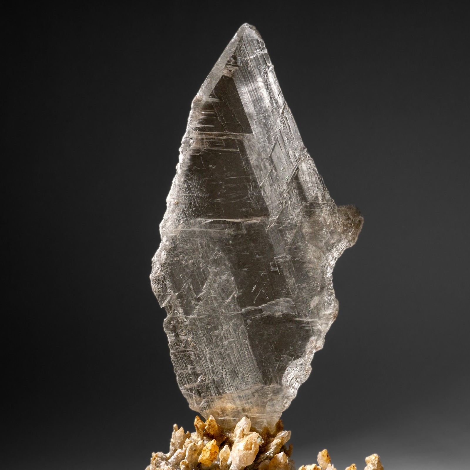 Gypsum Var. Selenite on Matrix from Rio Grande do Sul, Brazil (29.5 lbs)