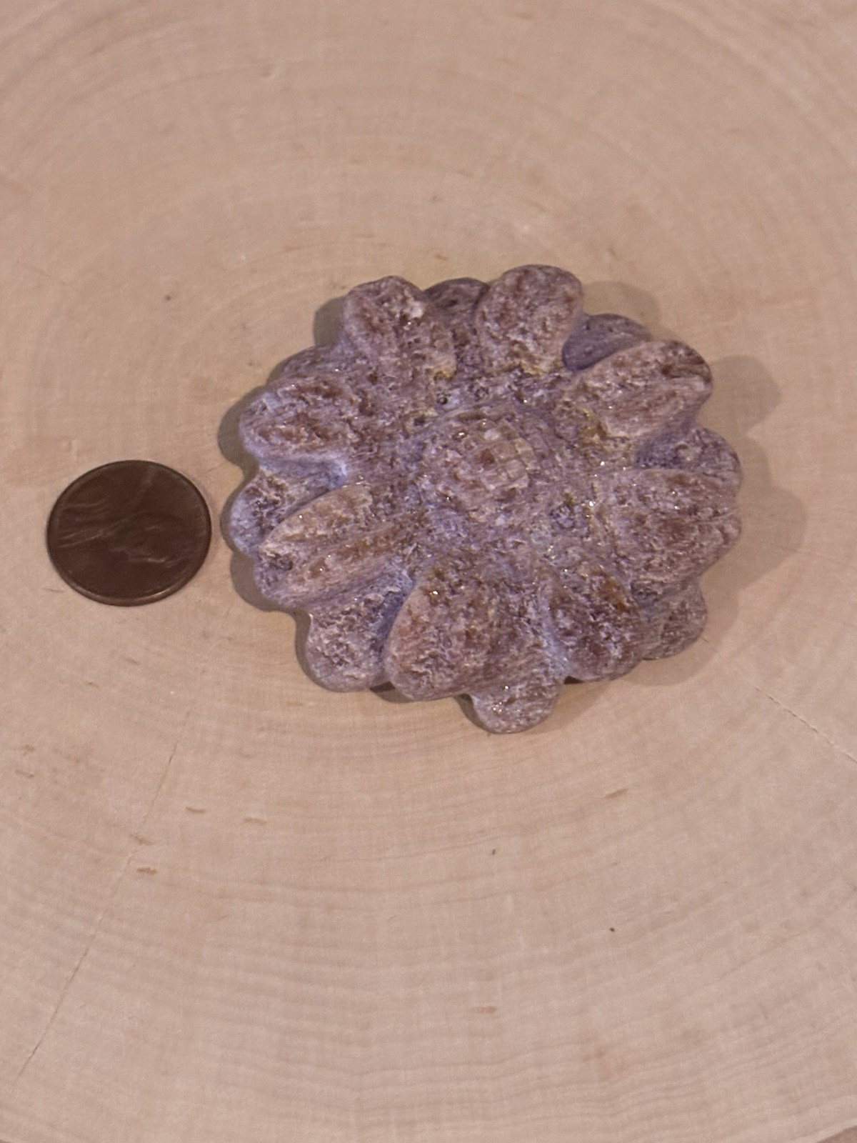 Strawberry Quartz Crystal Flower No Stand