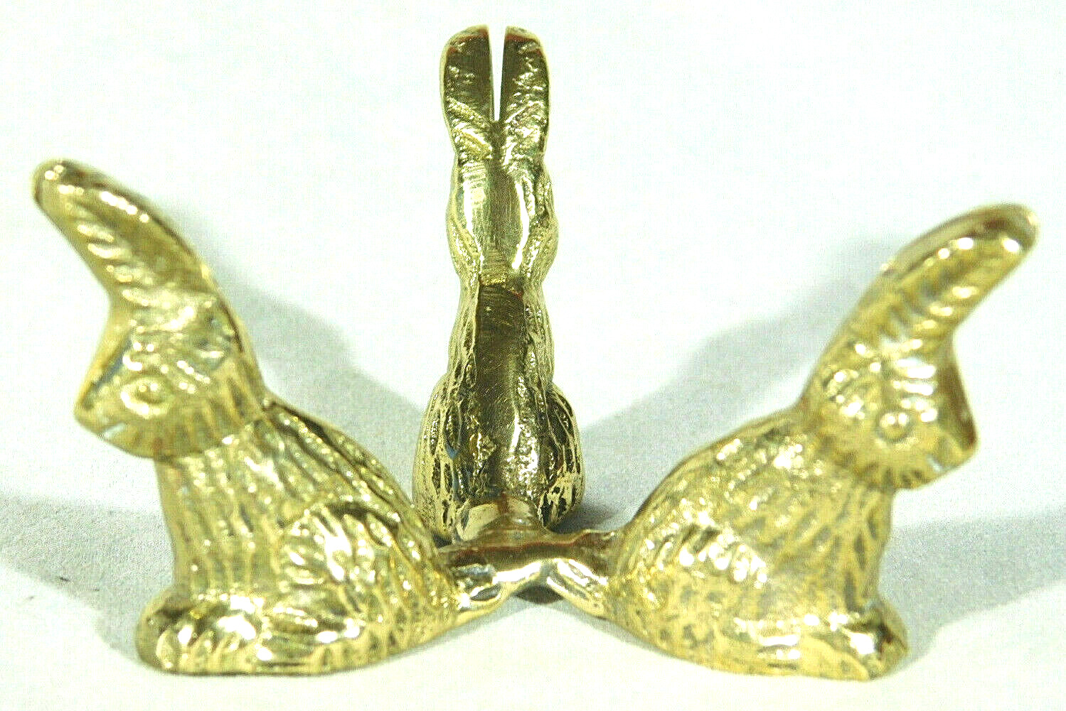 Sphere Display Stand Brass / Gold Color Rabbit Design Medium Size