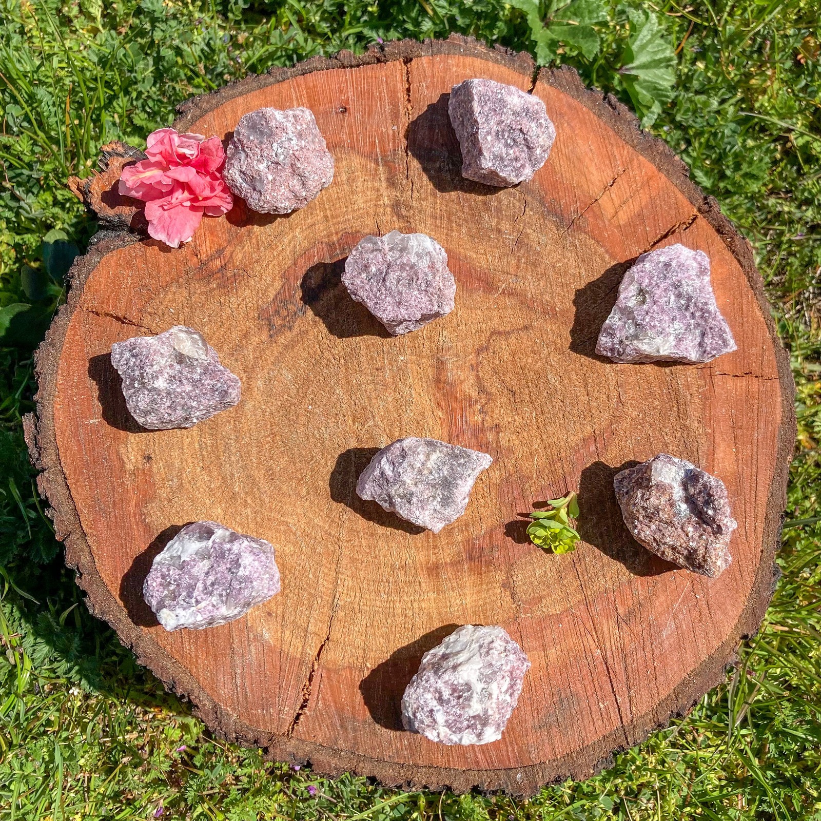 Rough Lepidolite Crystal / Stress Relief / Tranquility / Dreams / Lithium