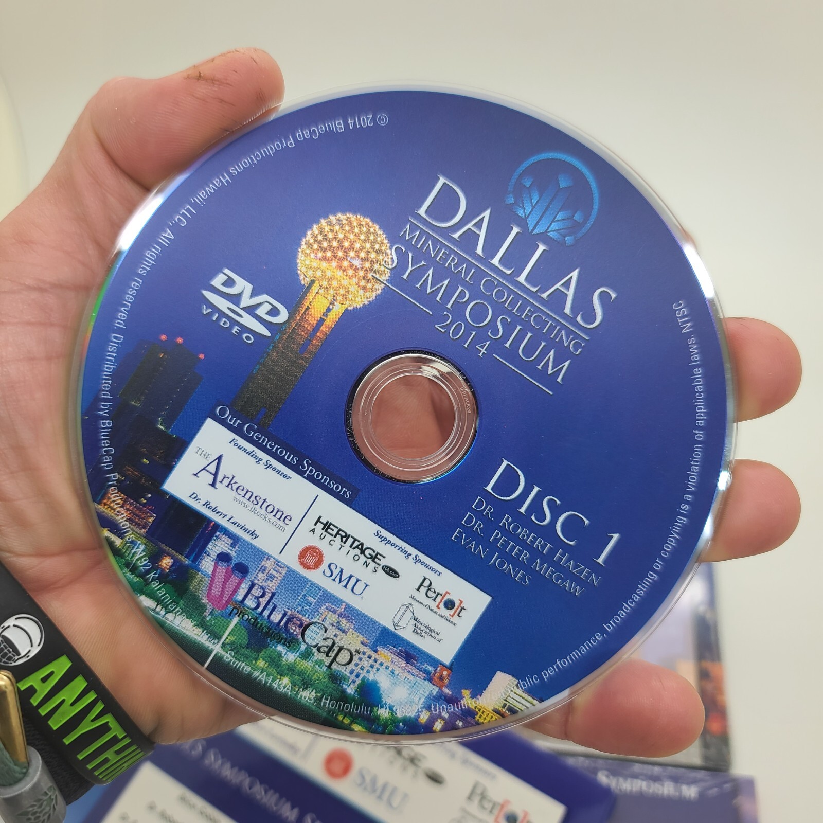MINERALOGICAL RECORD DVD LOT Dallas Mineral Collecting Symposium 2014 2015 2016