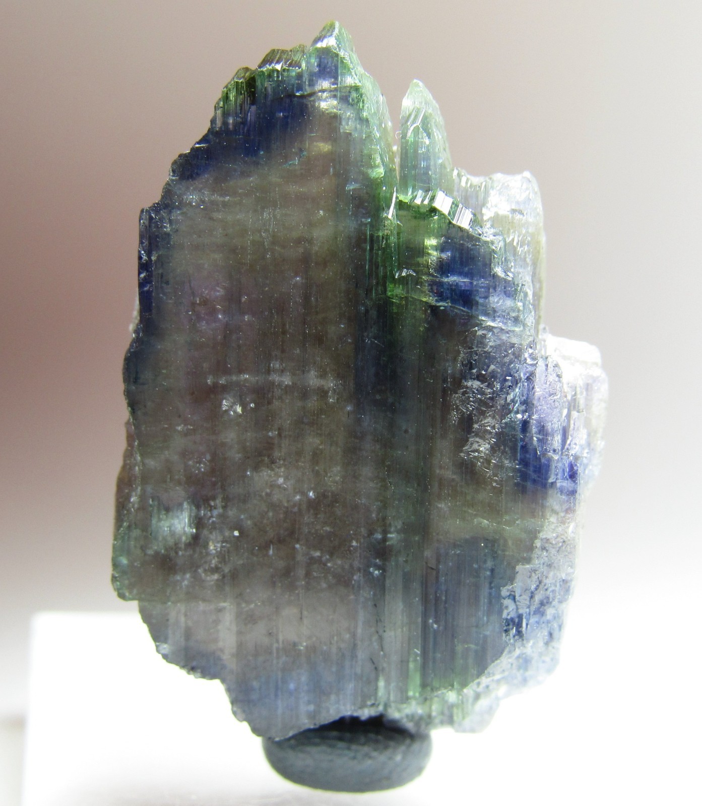 PHENOMENAL ULTRA RARE GREEN UNHEATED GEM TANZANITE CRYSTAL!!! TANZANIA