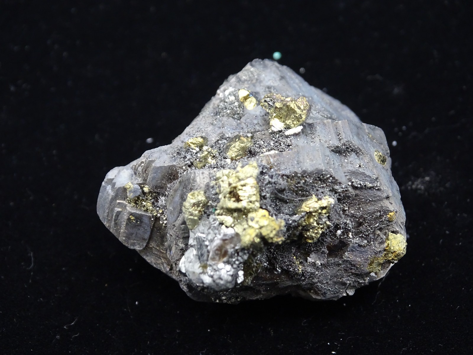 Silvery-white Arsenopyrite and Pyrite, China