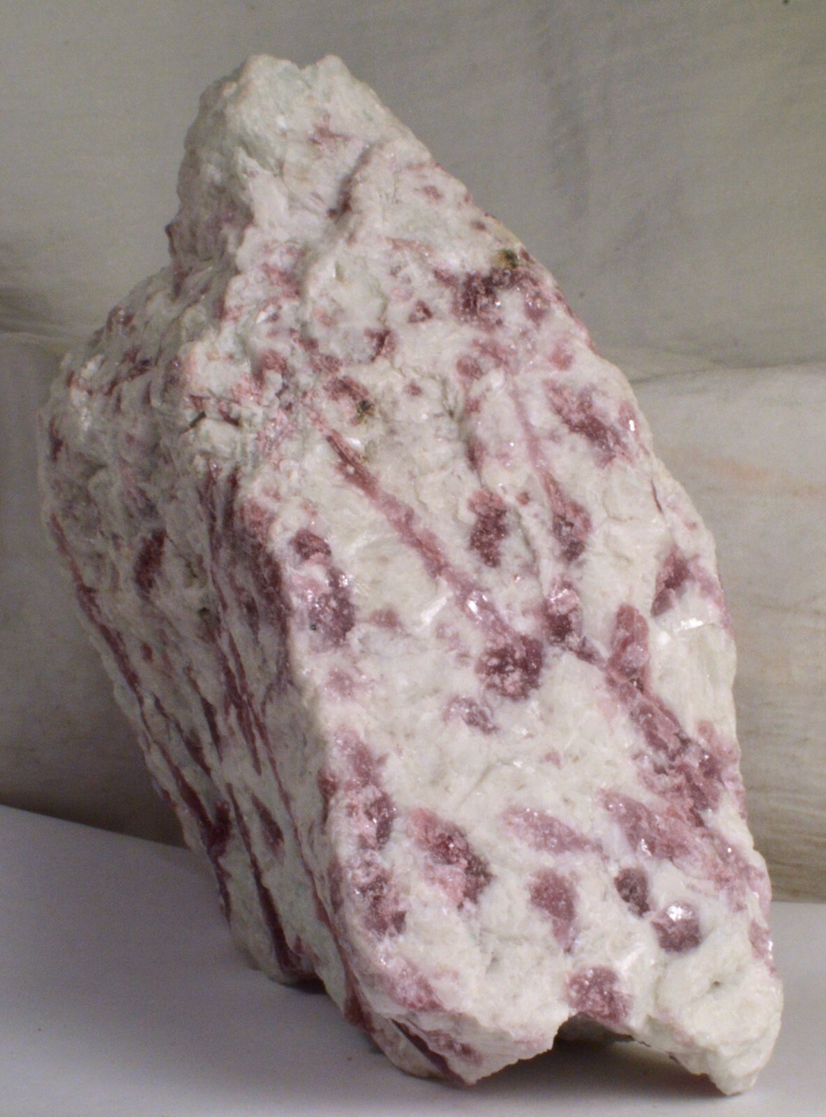 #5643 Rubellite Pink Tourmaline in matrix – Brazil – almost 1 1/2 pounds