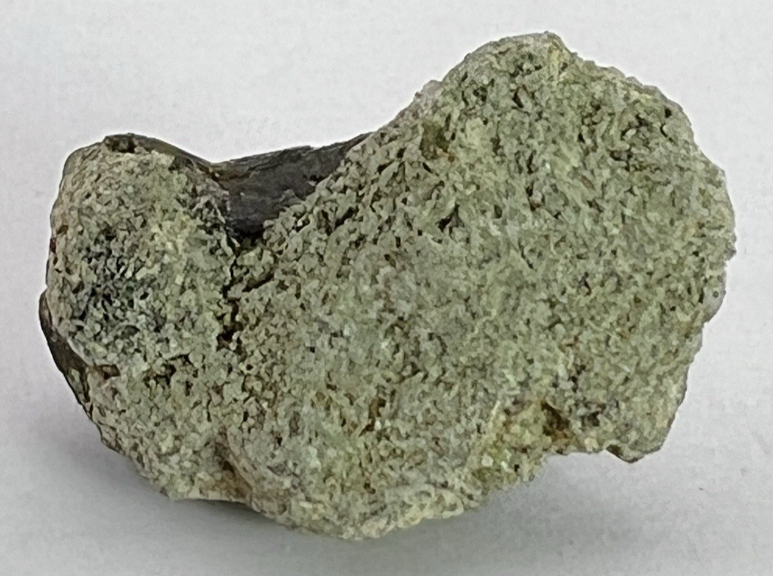Epidote Crystal on Prehnite Mineral Specimen, Kayes Region, Mali 8.7 g.