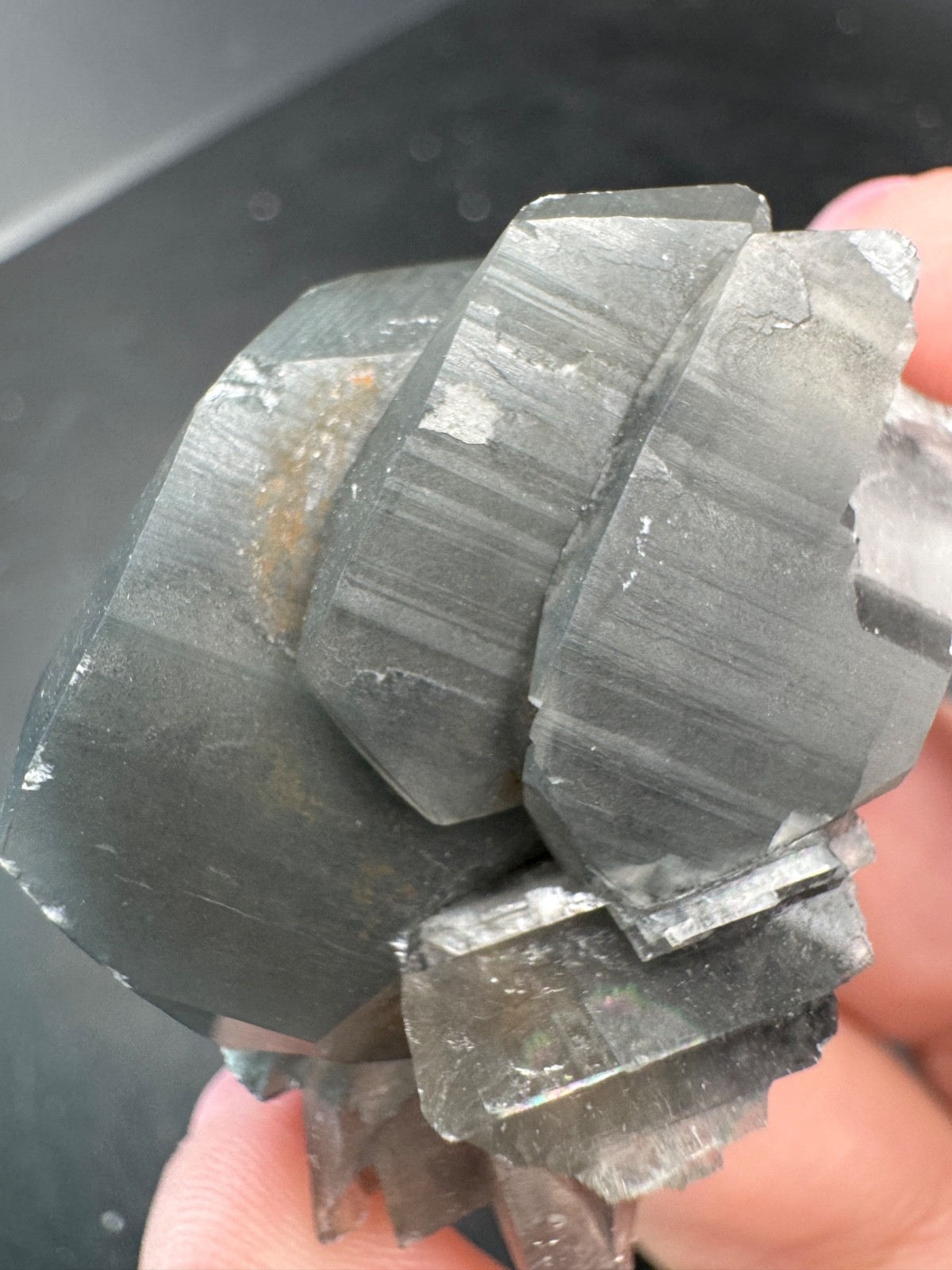 6702 Gray Benz Calcite with Slight Pyrite 25g Hun Nan