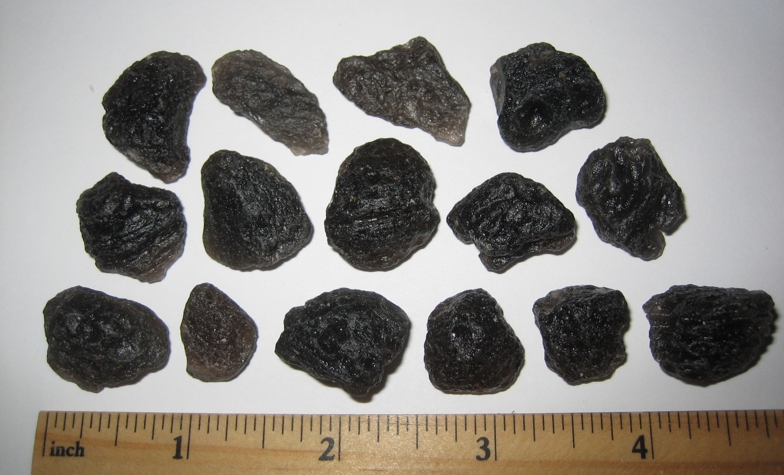 15 RARE 0.6″- 0.9″ AGNI MANI ( AGNI MANITITE ) TEKTITES INDONESIA ~ 61.1grams *5