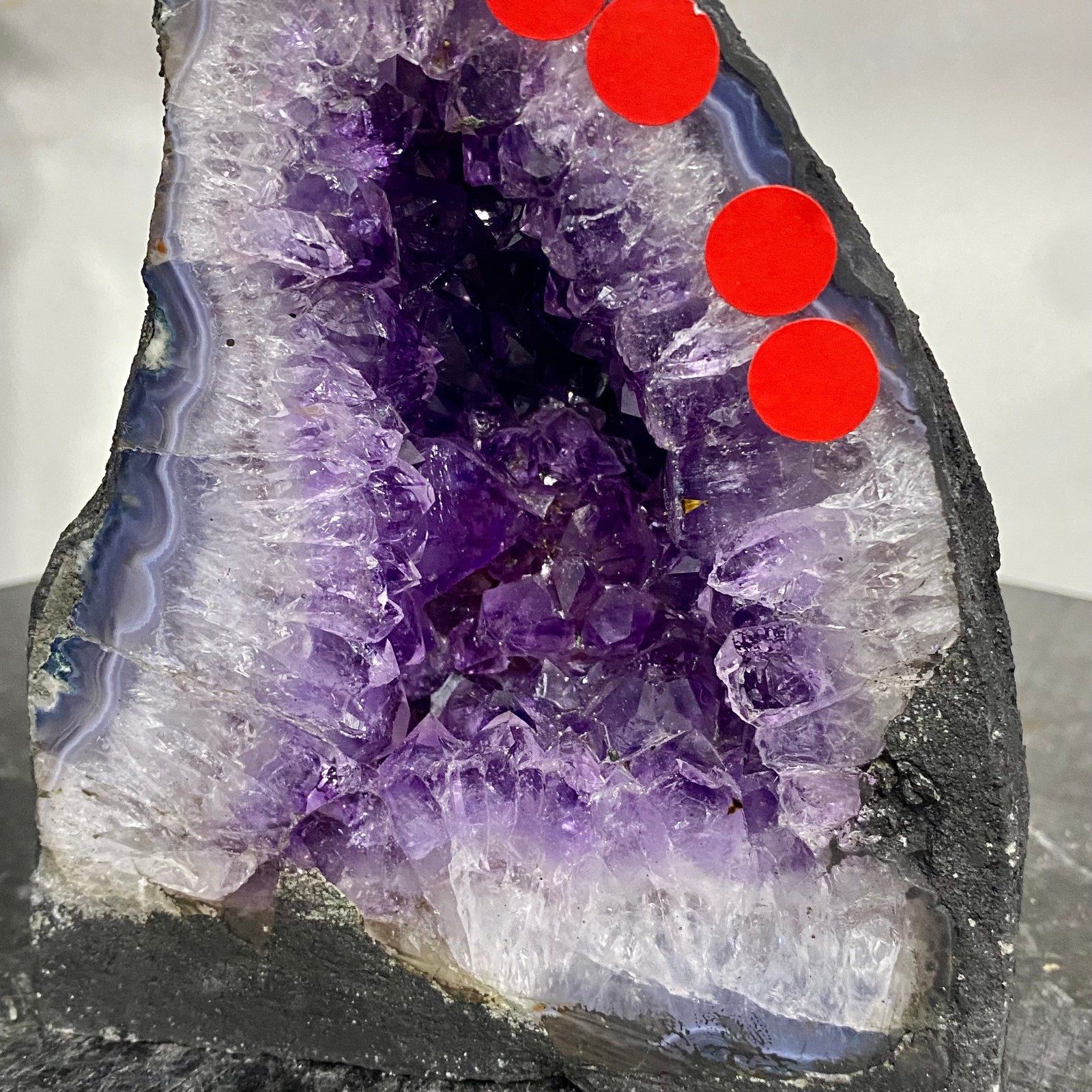 5LB Natural Amethyst Cathedral English Cluster Crystal Specimen Healing