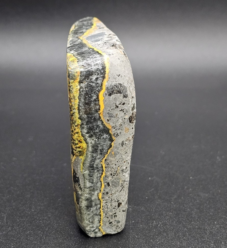 Bumblebee Jasper with Eyes Freeform Standup Display Piece Rare – US Seller R