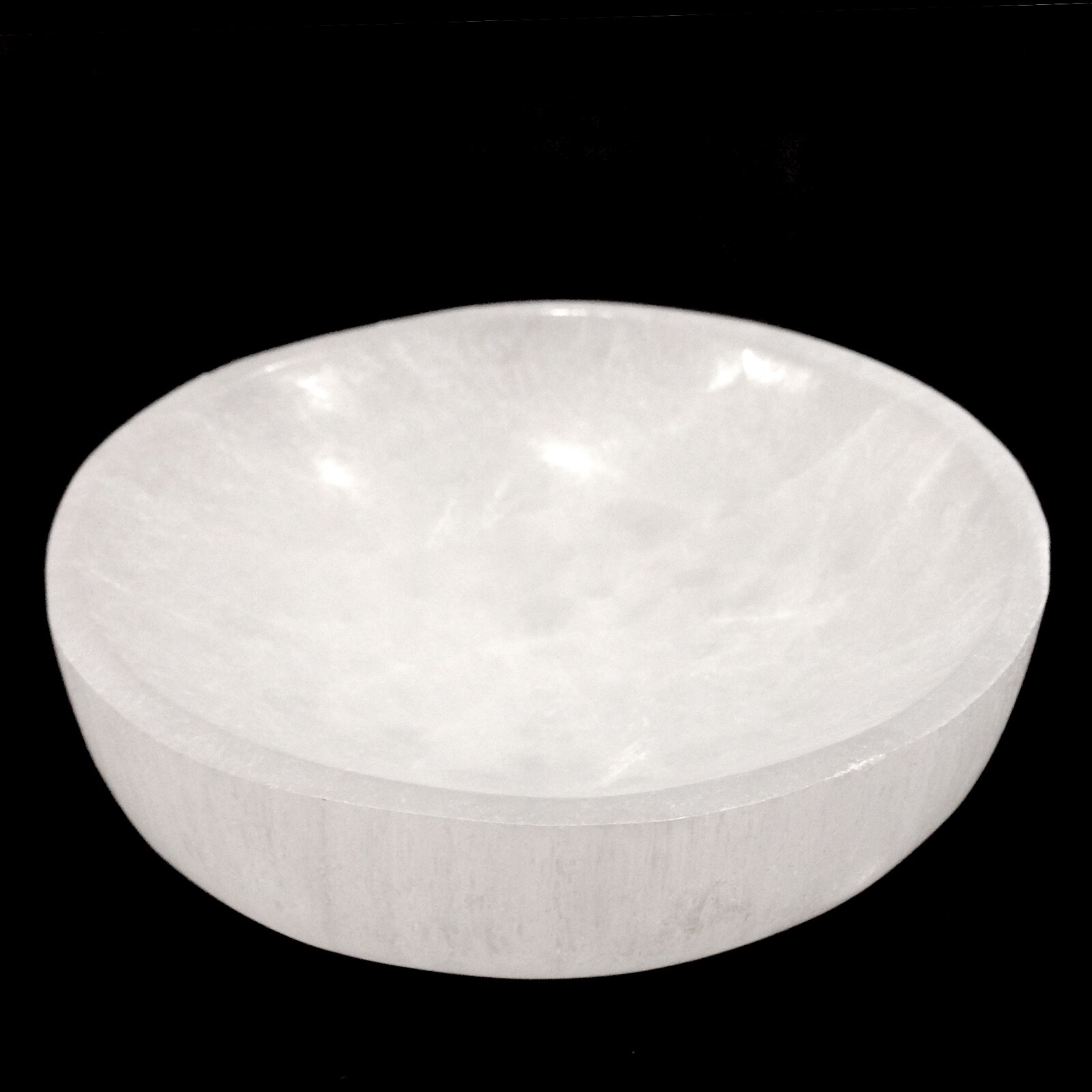 XL Selenite “Charging” Bowl White Crystal Stone Reiki CHARGED Healing Cleansing