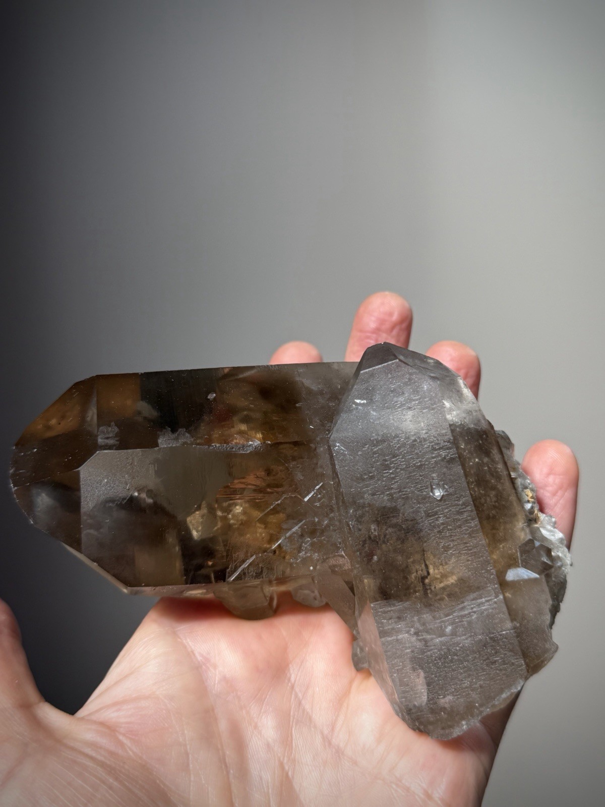 Diamantina Quartz Crystal Starbrary Quartz Natural Smoky Quartz Brazil Crystal