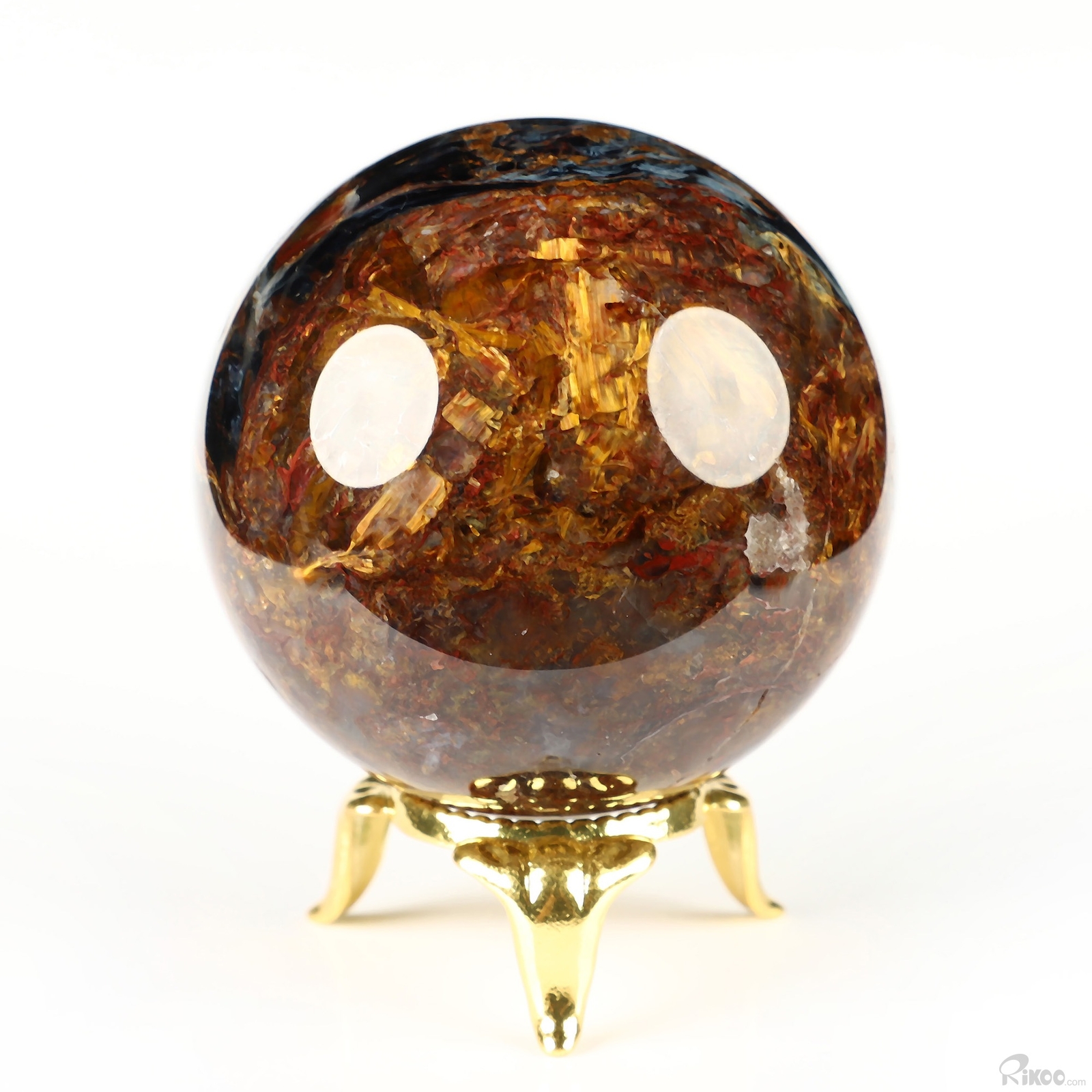 2.0″ Pietersite Hand Carved Crystal Ball/Sphere, Crystal Healing