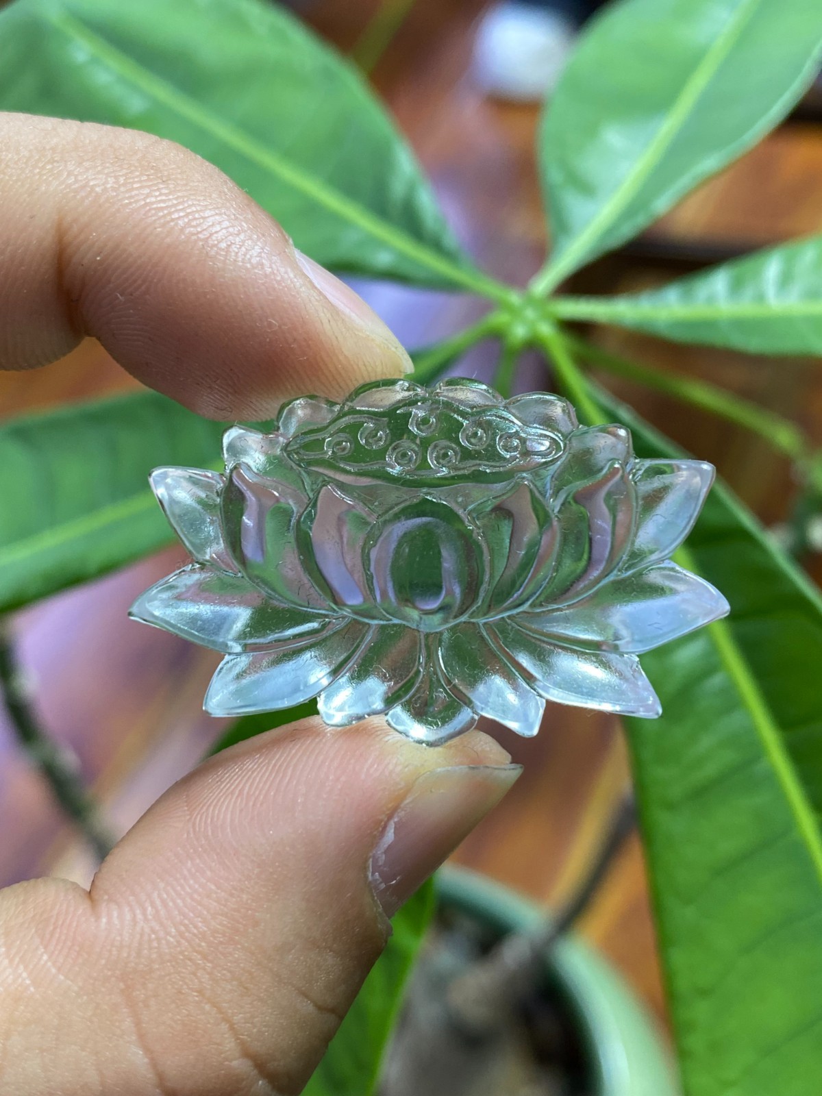 1pc Natural Mixed flower skull carved quartz crystal Reiki healing Gift Random