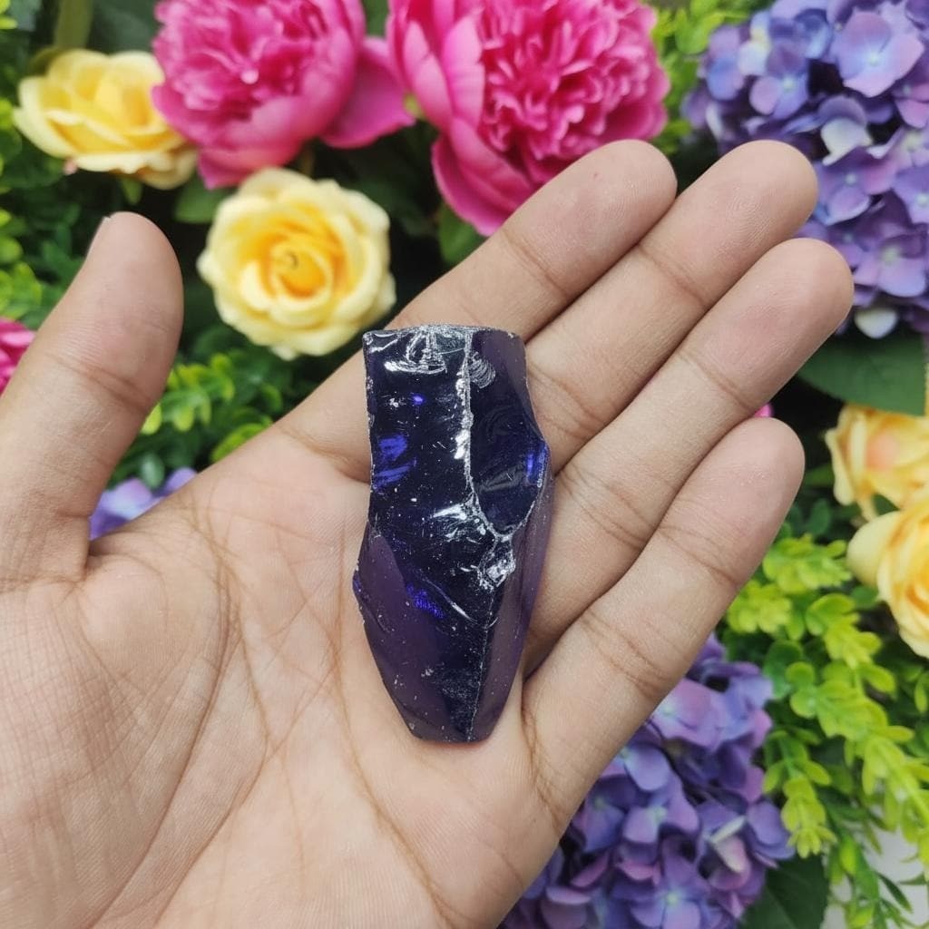 Genuine Blue Zircon 200–250 Carat | Healing Clarity Focus Spiritual Stone