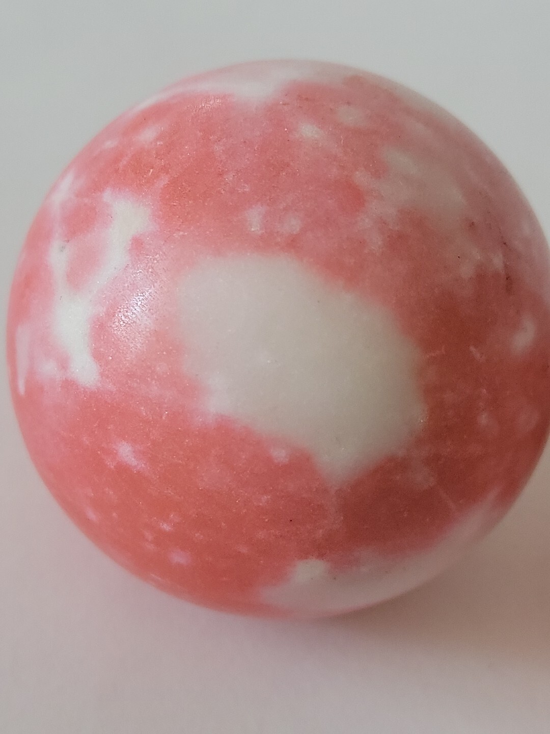2 Vintage Pink Opal Alabaster Quartz Marble Stone Sphere Ball Orbs 2 3/8″