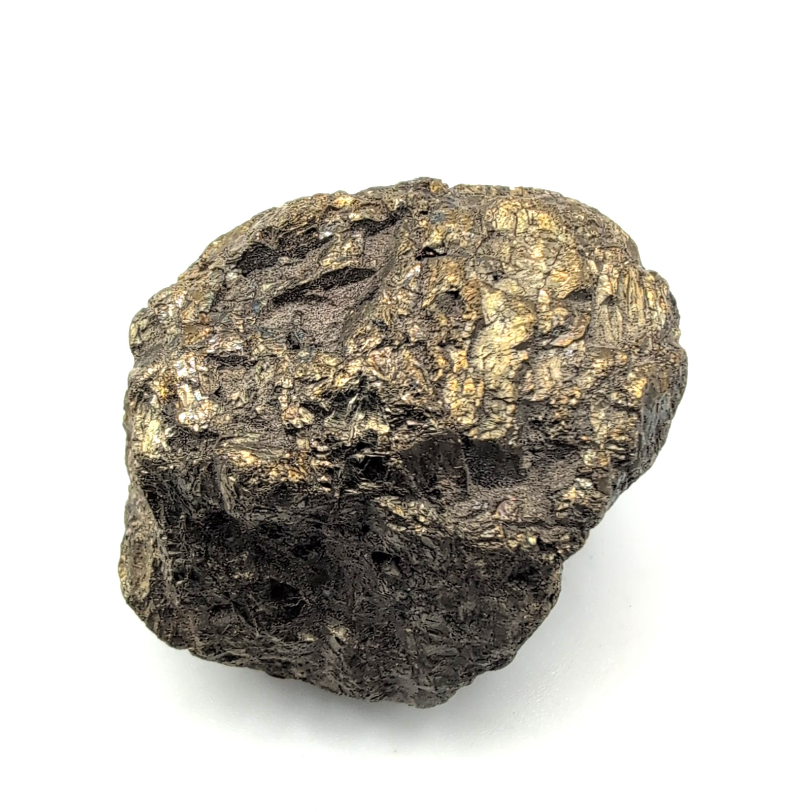 140g Chunk of Iron Pyrite Fool’s Gold Rock Mineral 2×1.5×1.5″ Raw Natural Rough