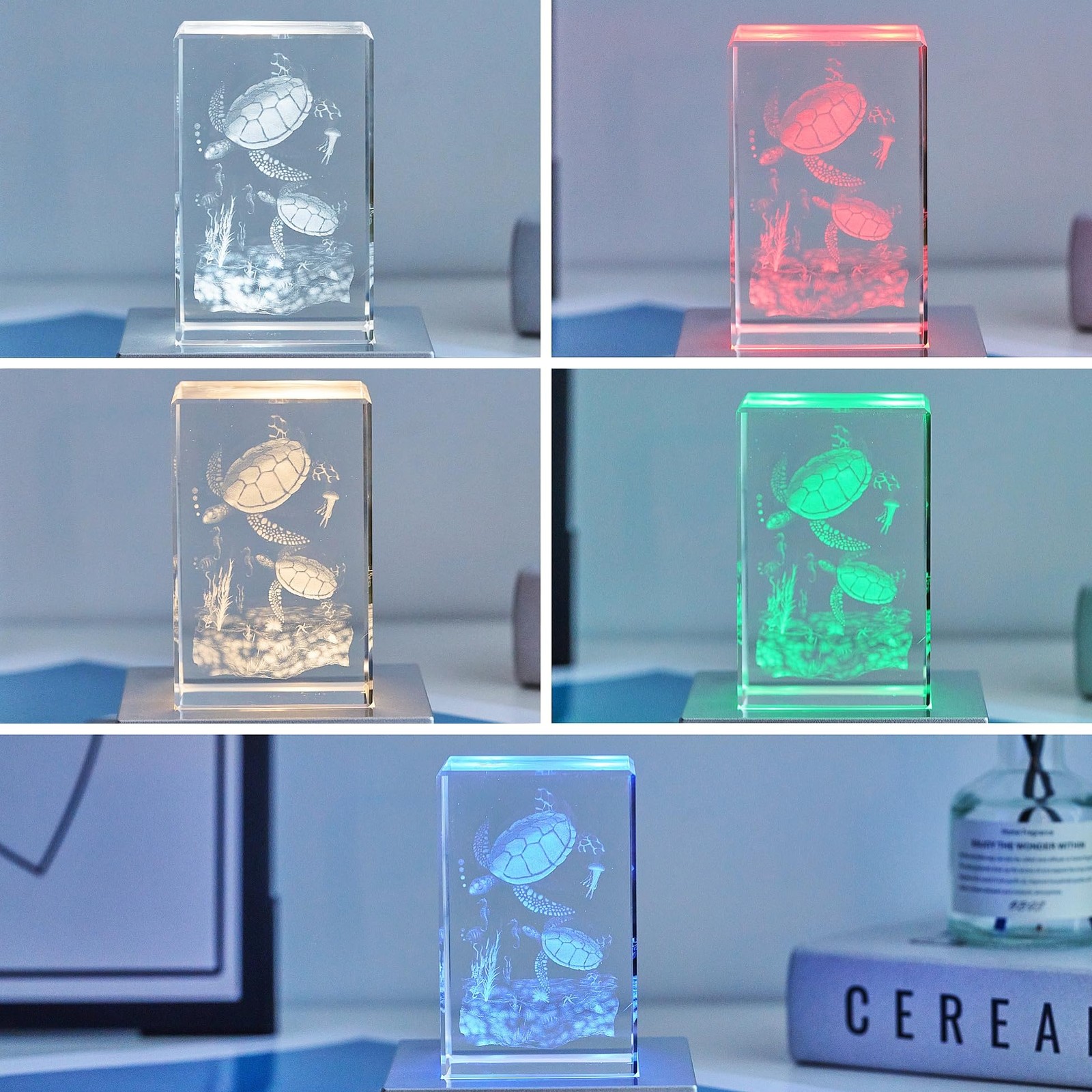 LED Light Base Square Display Stand In A Variety of Colors,Lighted Up Stand C…