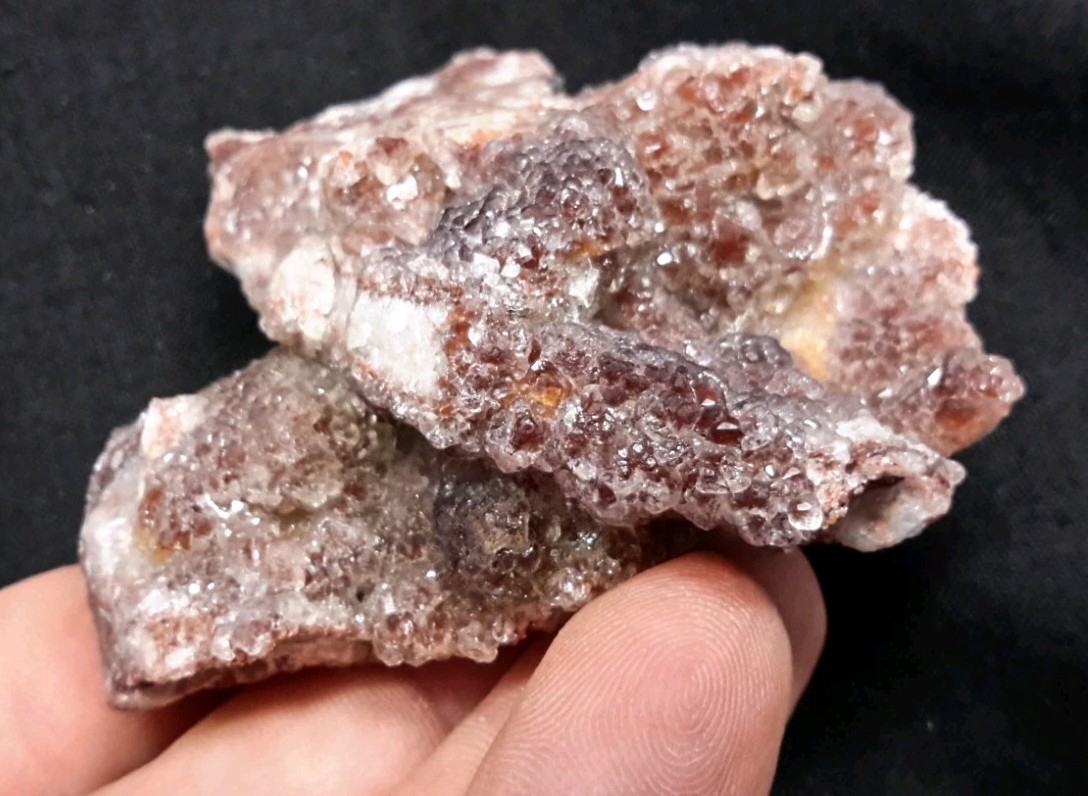 13 Piece Lot of FLUORITE with CALCITE from Chihuahua, Mexico (2 Pounds)
