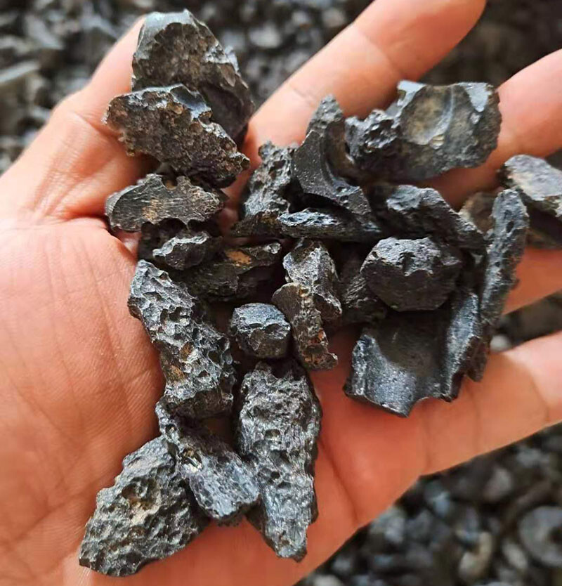 Black Gem Moldavite Meteorite Tektite Impact Glass Specimen 100G