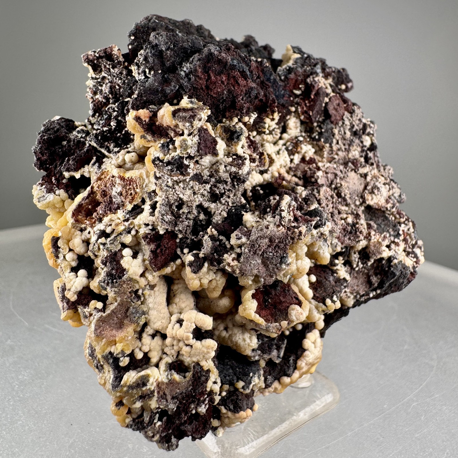 Fine & Unusual Orange Smithsonite: Tsumeb Mine, Tsumeb, Namibia- Classic!!