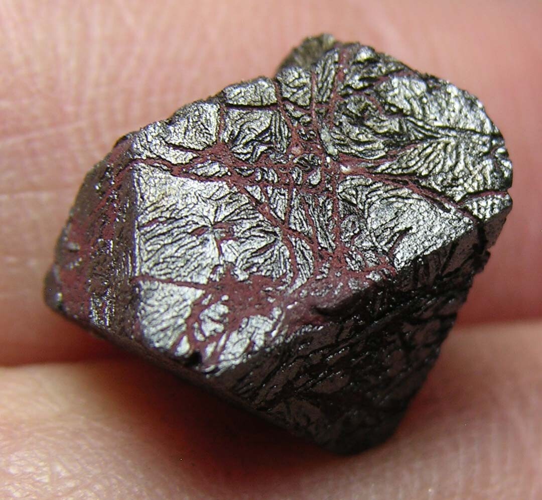 #34 Pakistan 19.75ct Natural Octahedron Magnetite Crystal Specimen 3.95g 16mm