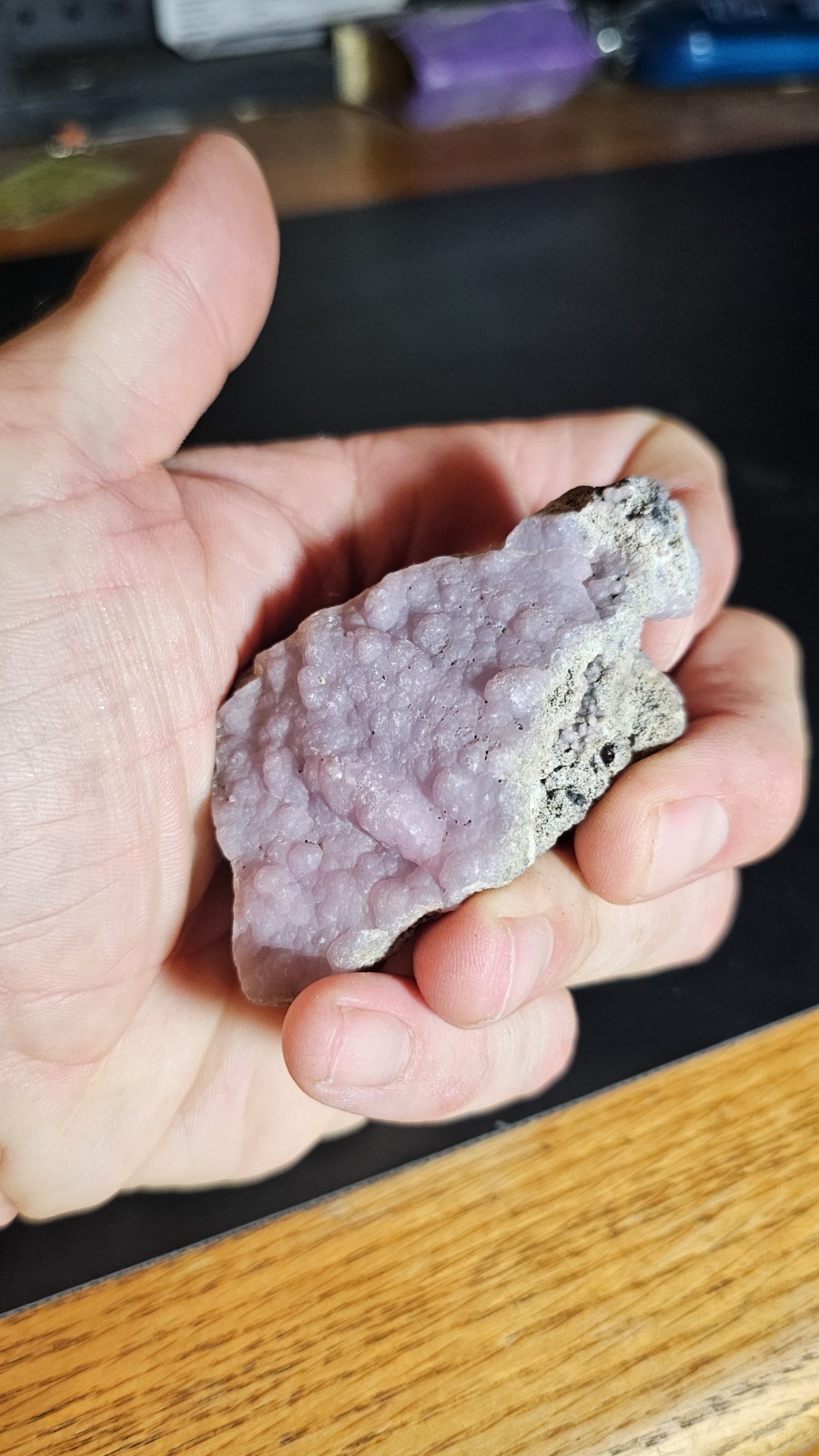 ☆Old Collection Pinkish Purple Bubbly Smithsonite From Choix, Mexico☆