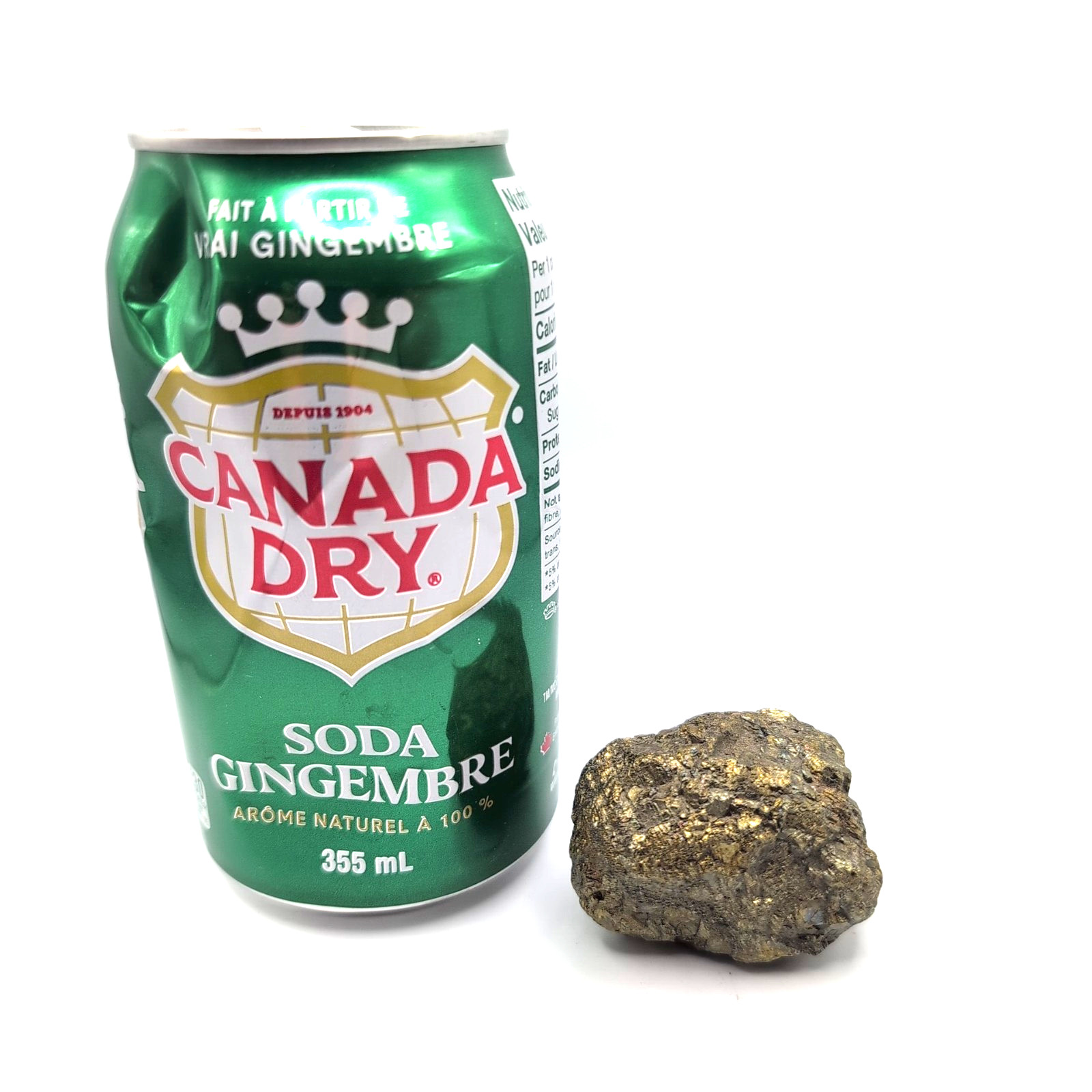 140g Chunk of Iron Pyrite Fool’s Gold Rock Mineral 2×1.5×1.5″ Raw Natural Rough