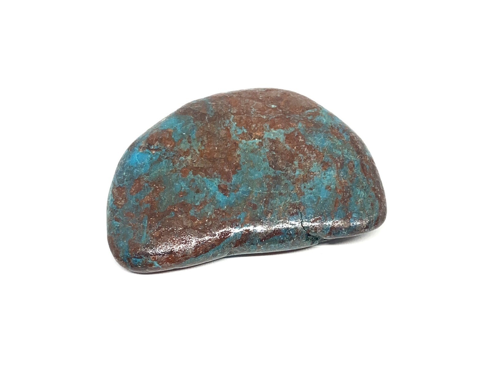 Chrysocolla/Malachite In Cuprite Stone From Arizona 18g Approximately 1 1/2in