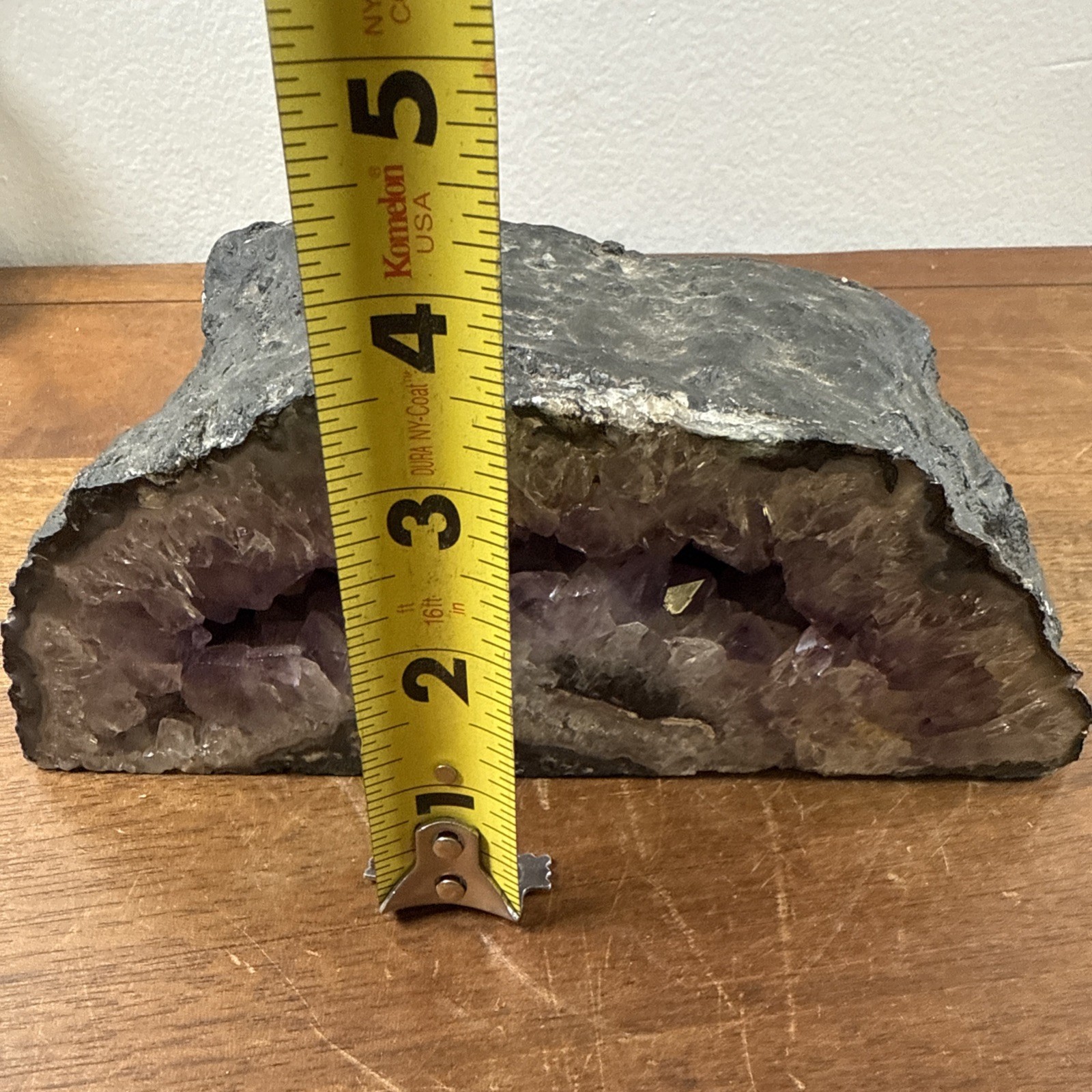 Amethyst Genuine Crystal Free Standing Geode 5lbs
