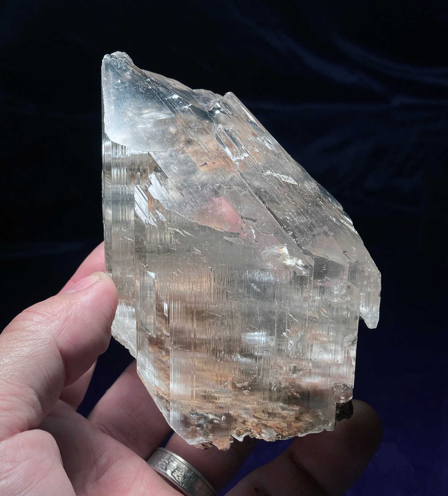 GYPSUM SELENITE NAICA MINE – Sharp single crystal LARGE – CHIHUAHUA MEXICO –