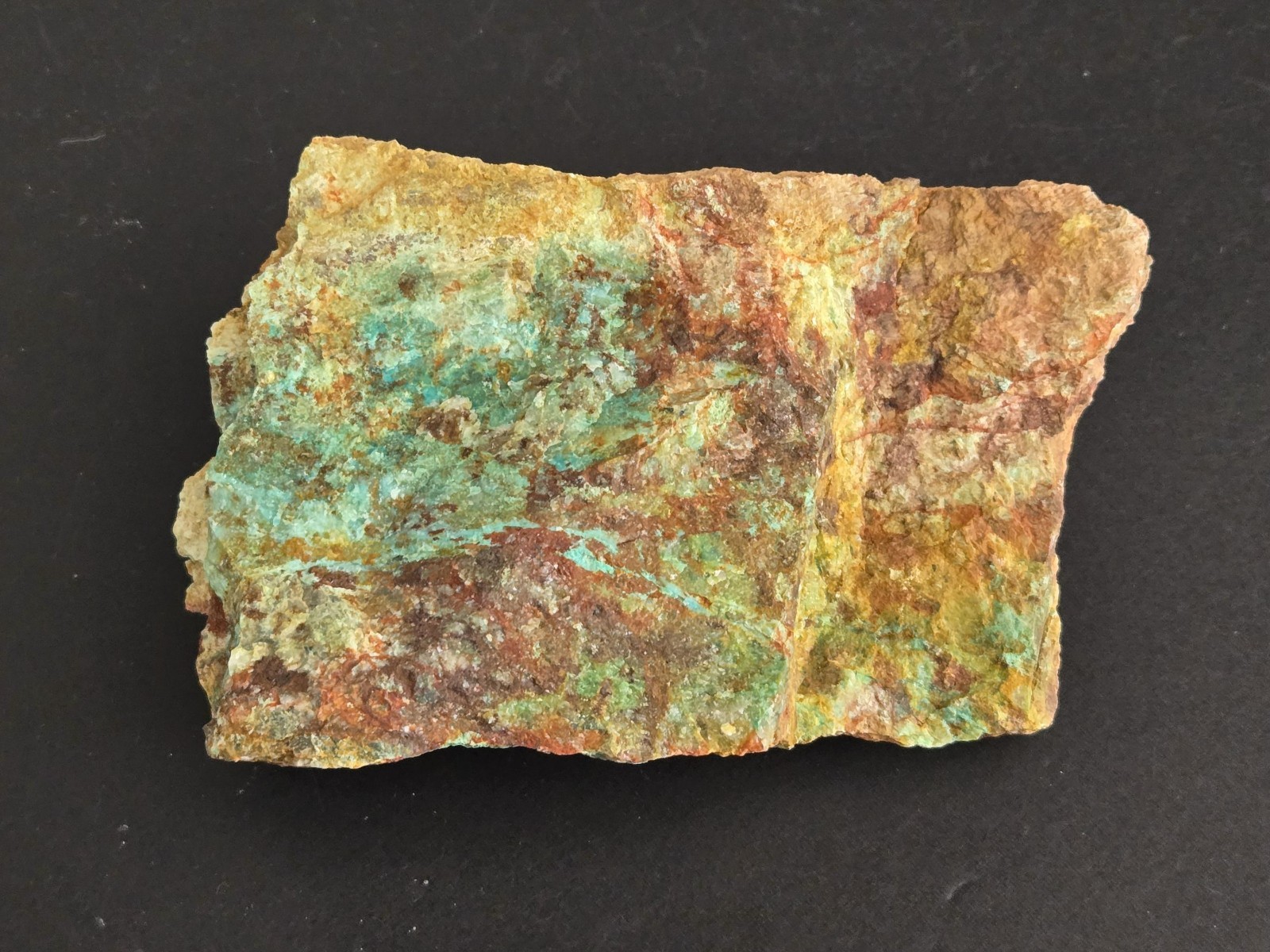 Blue Basin Mine Copper Ore 984g Chrysocolla Nevada Large Display Specimen