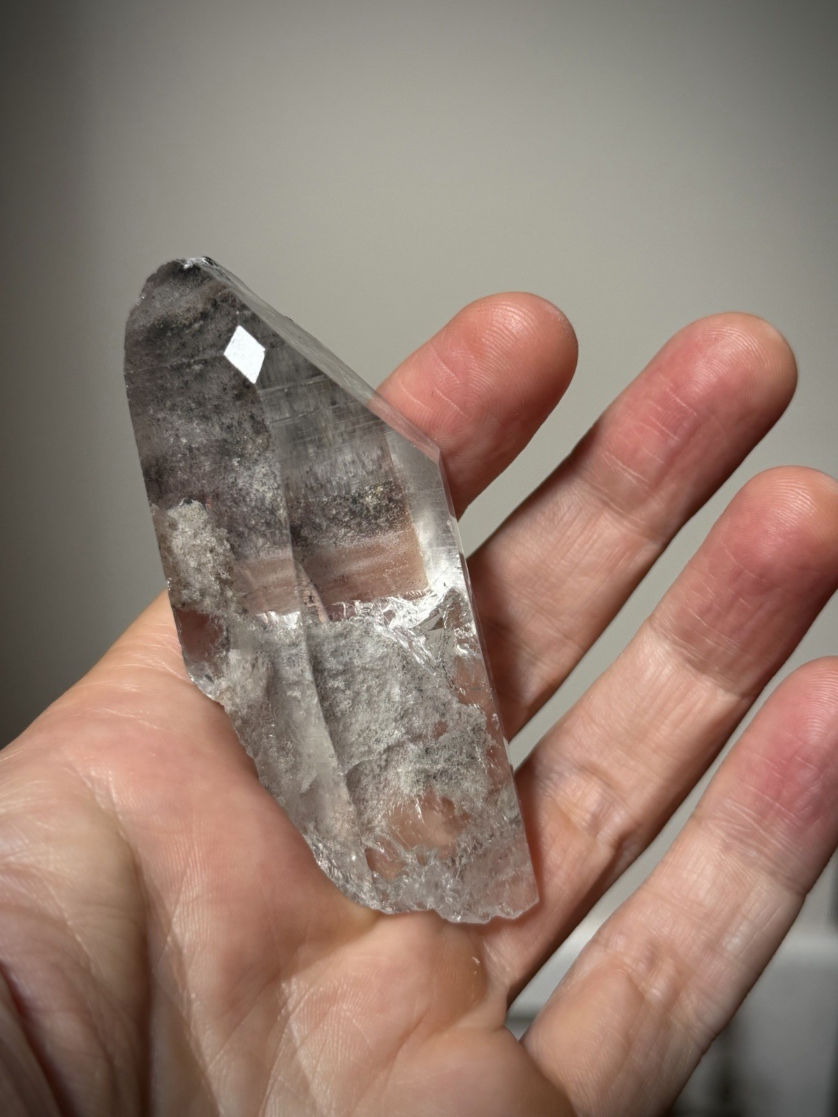 Inclusion Quartz Crystal Scenic Quartz Lemurian Quartz Window Quartz Brazil