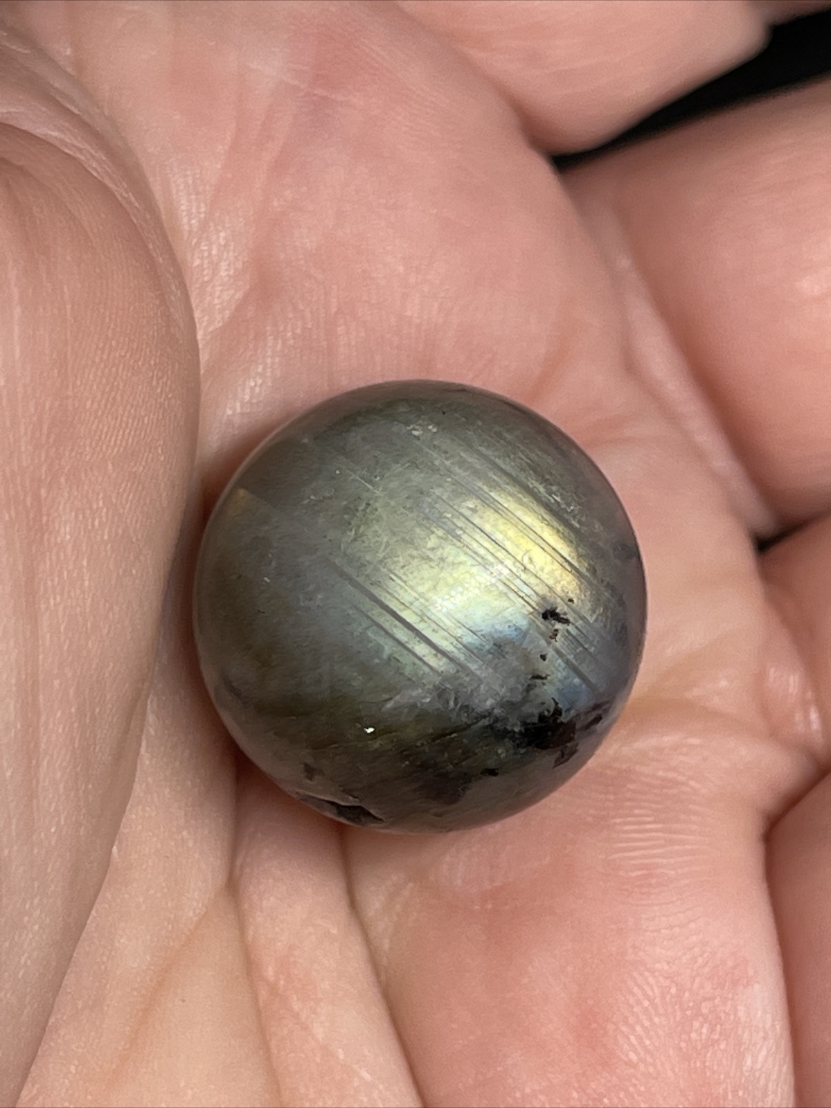 Labradorite Mini Sphere Ball Orb Marble 19.3mm