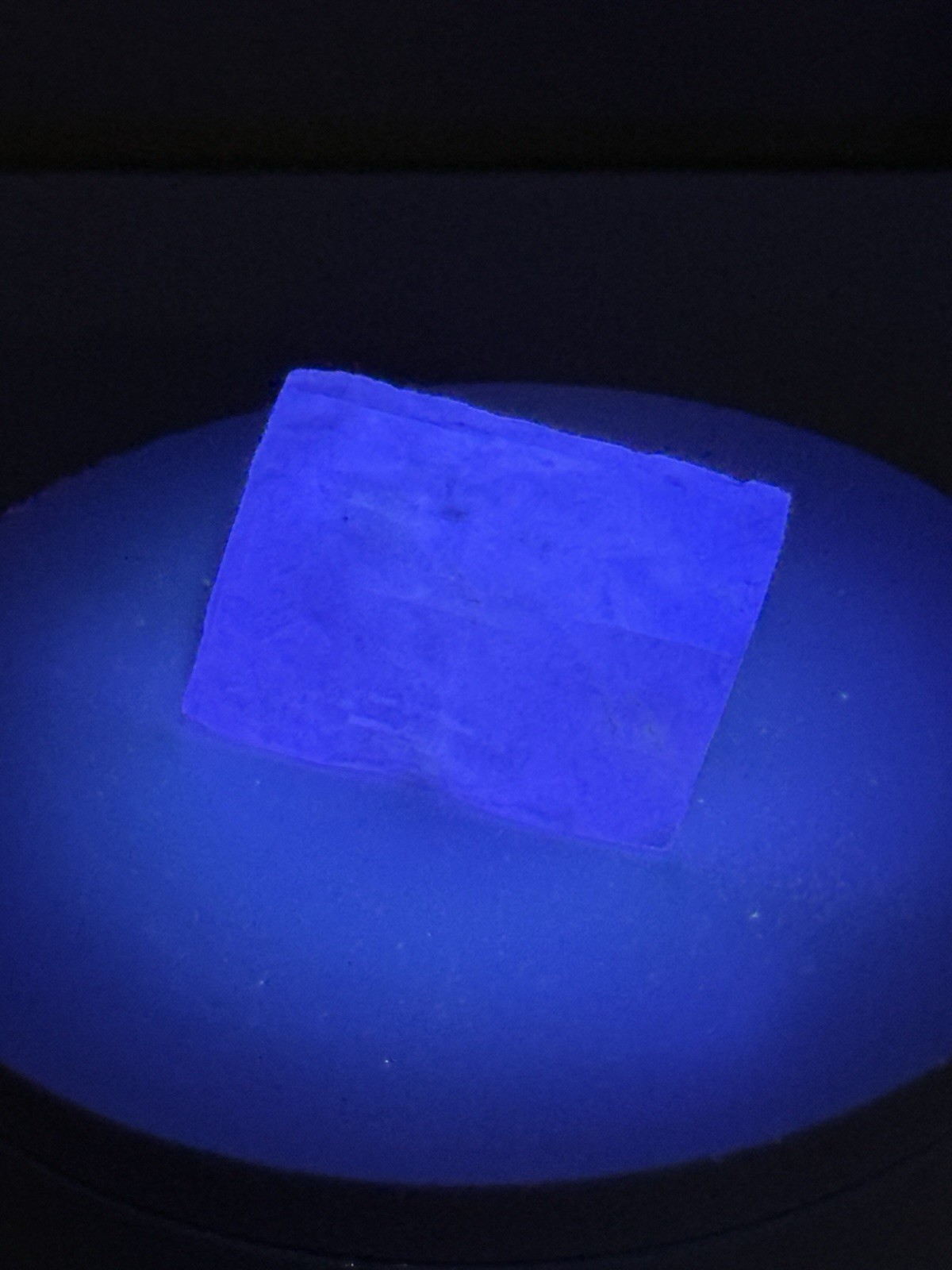 STUNNING Iceland Spar Calcite Crystal Specimen w/ Terlingua-like Fluorescence