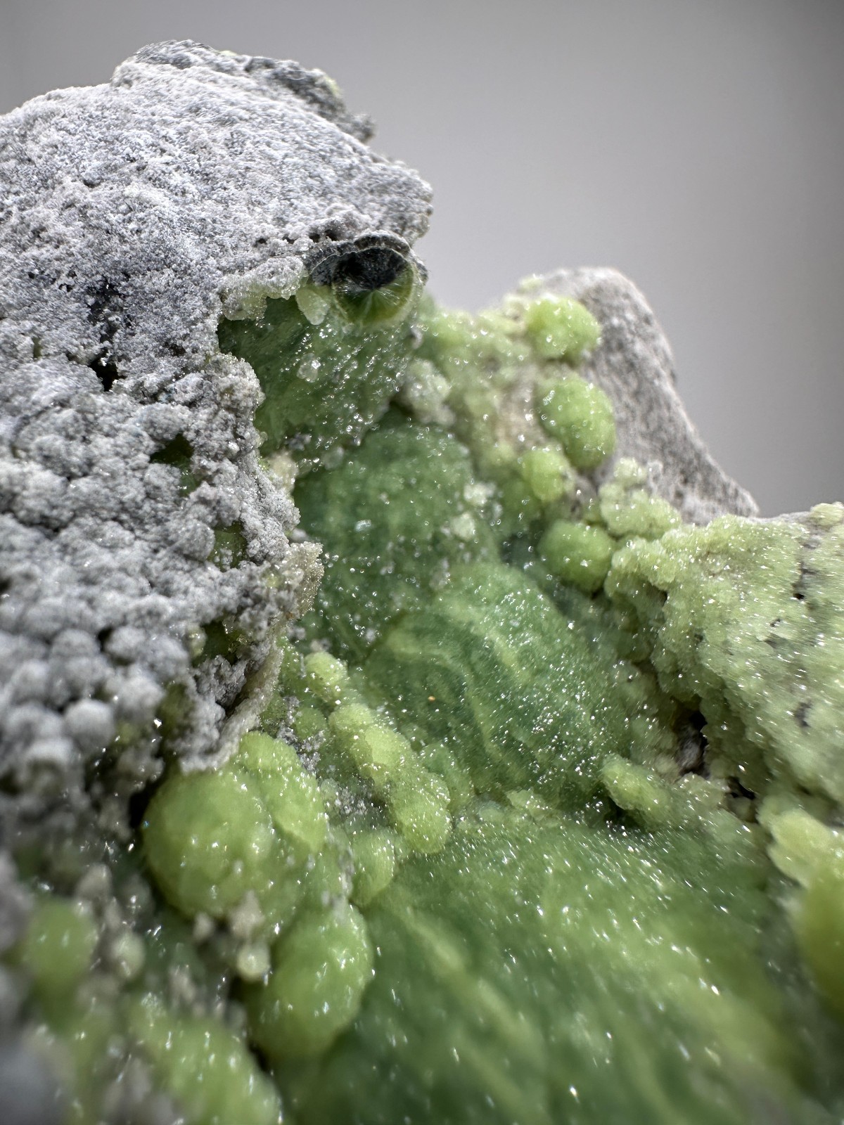 Beautiful Large RARE GREEN Wavellite Specimen from Arkansas