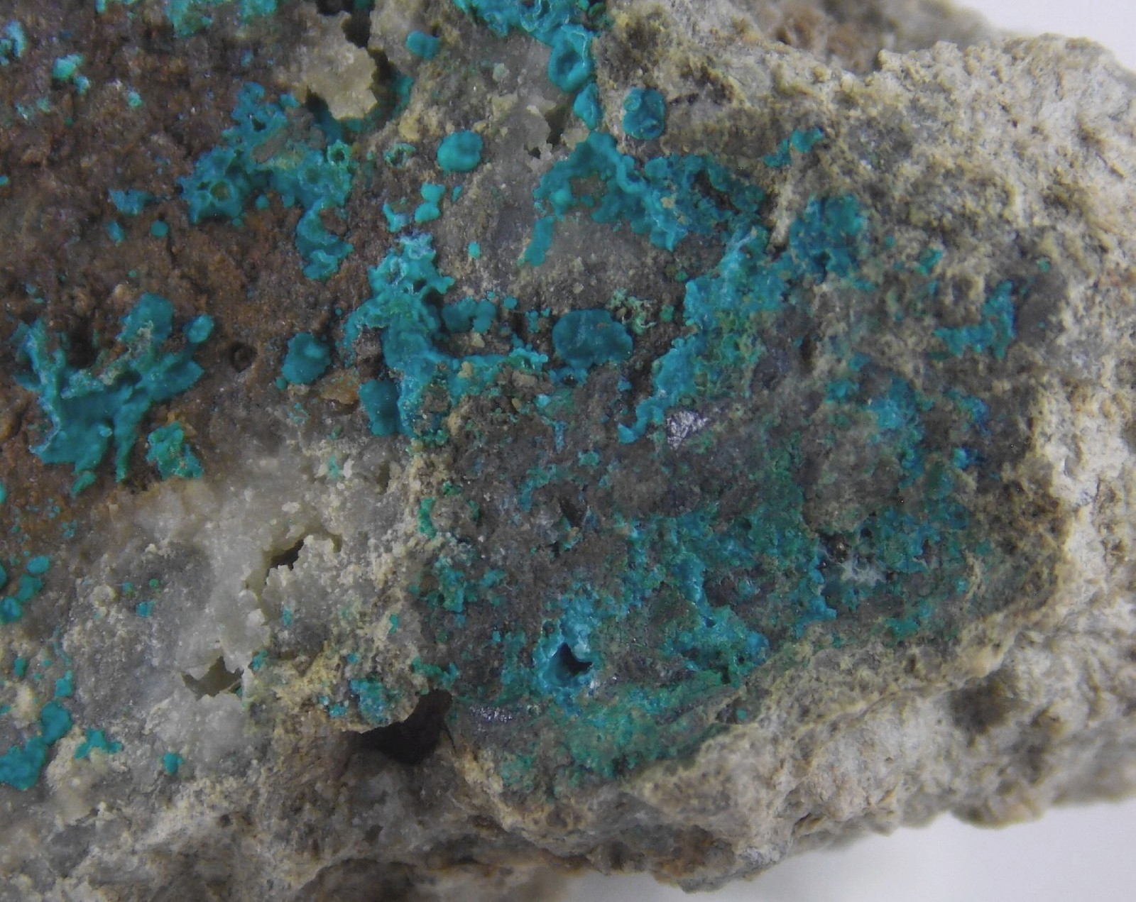 VERY RARE PARNAUITE CRYSTALS – 4.2 cm – LEOGANG, SALZBURG, AUSTRIA 30041